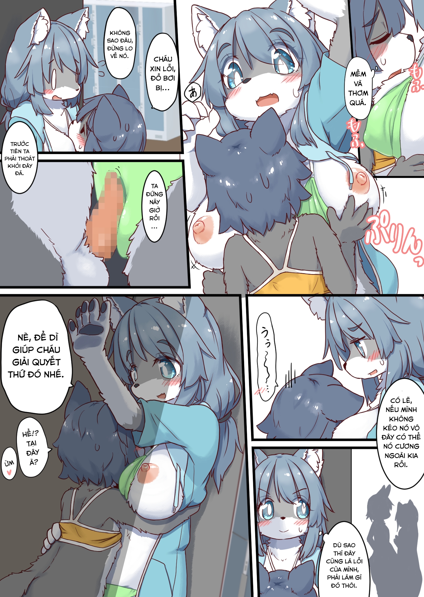 Đọc truyện hentai Chăm trẻ lạc ở hồ bơi - Oneshot
