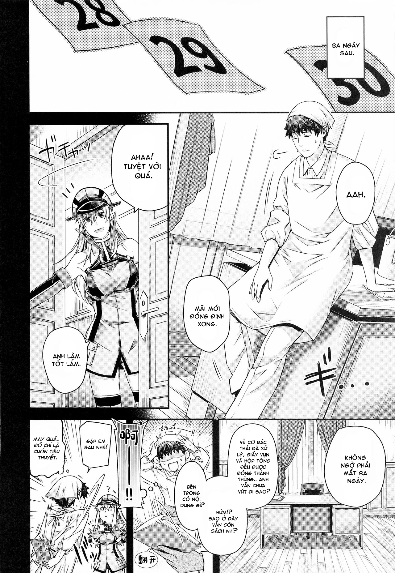 Đọc truyện hentai Bộ sưu tập Kantai-Kancolle - Oneshot