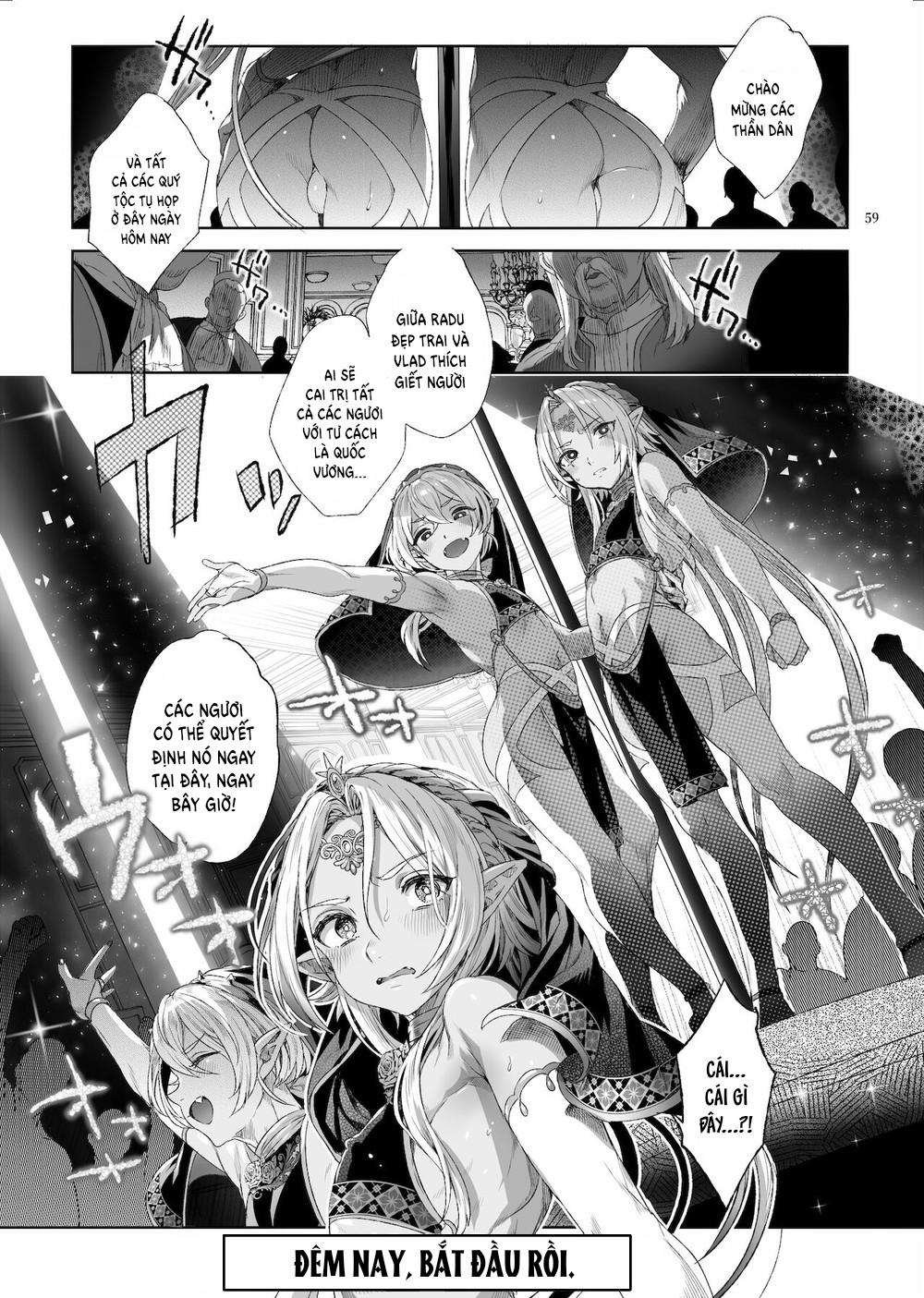 Đọc truyện hentai Chàng ma cà rồng bé nhỏ - Chap 3