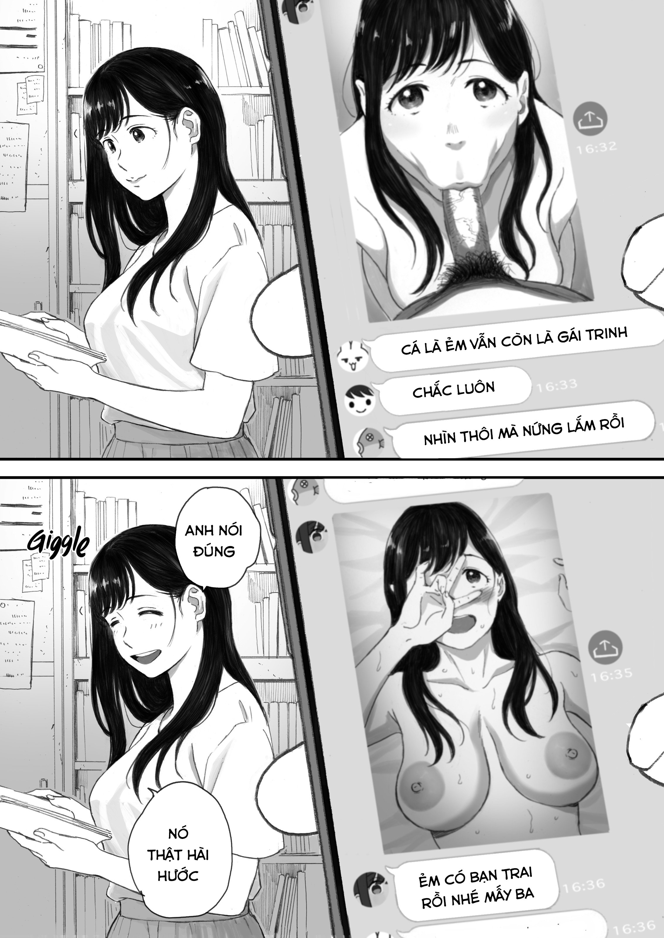 Đọc truyện hentai Mất bồ vì để bồ đu idol - Oneshot