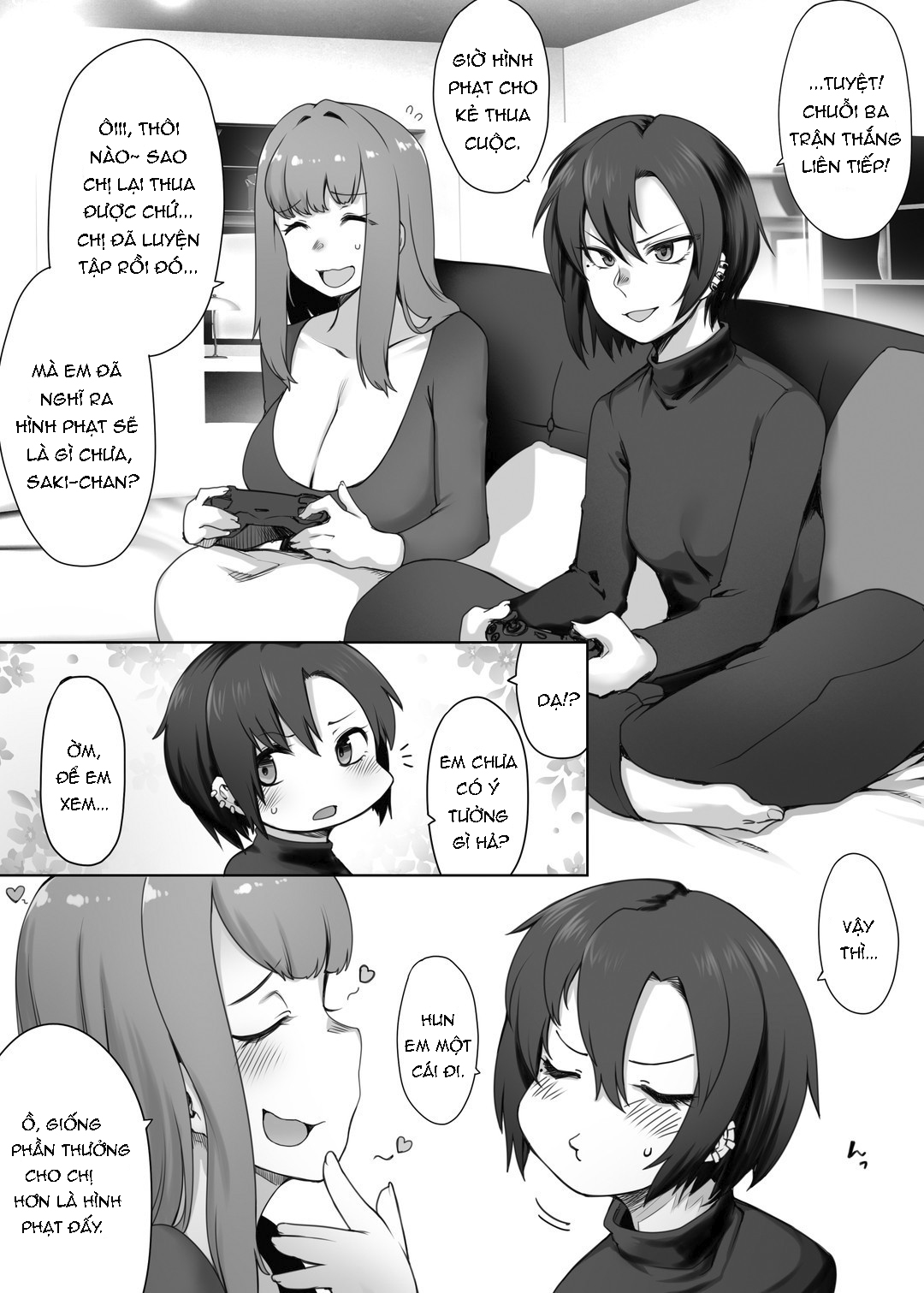 Đọc truyện hentai Nao và Saki là cặp đôi - Oneshot