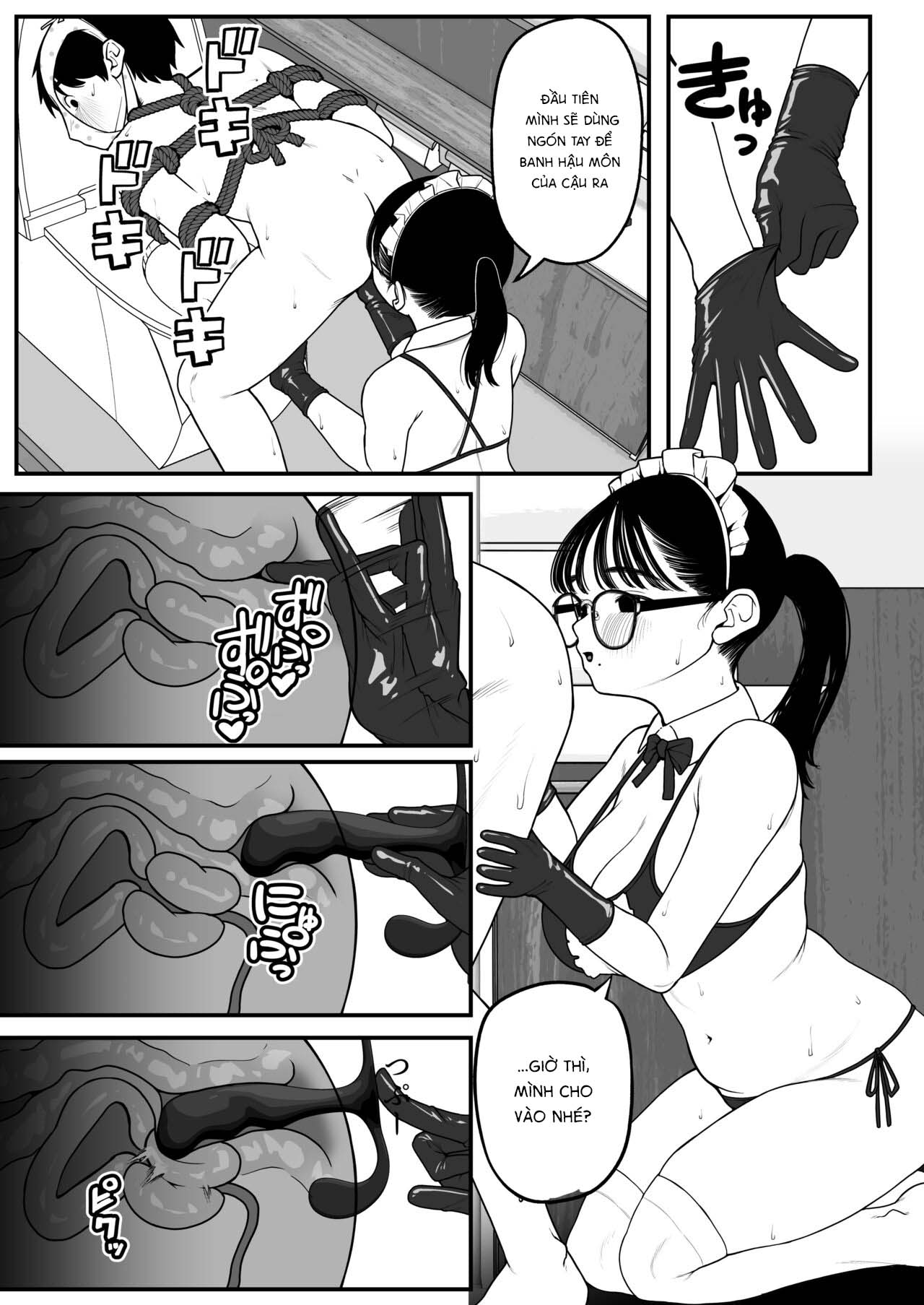 Đọc truyện hentai Kỳ nghỉ đông của tôi, bạn gái và chồng phần 2 - Chap 1