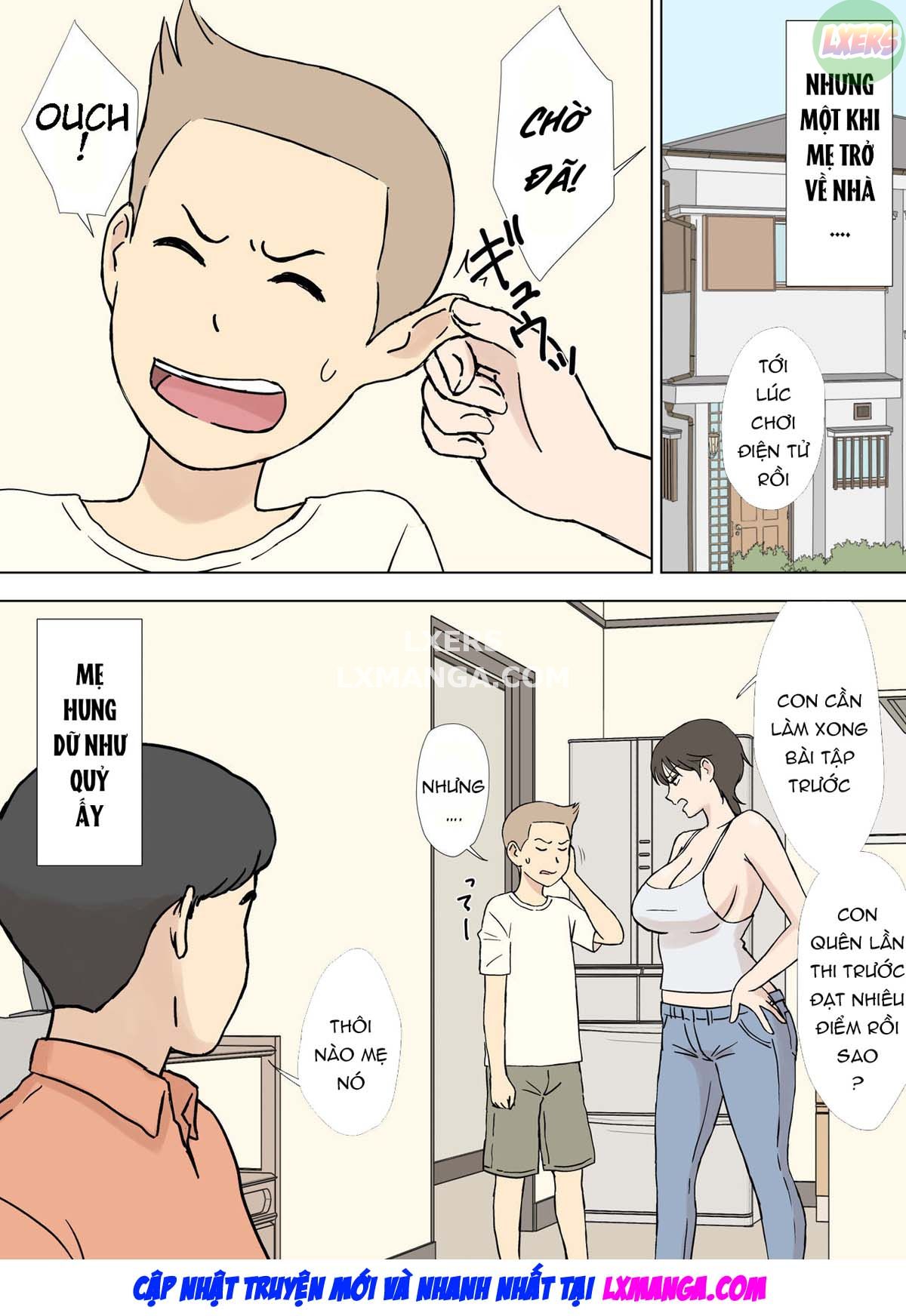Đọc truyện hentai Mẹ đầm lầy Nghịch ngợm Con trai Mẹ đùa giỡn - Oneshot