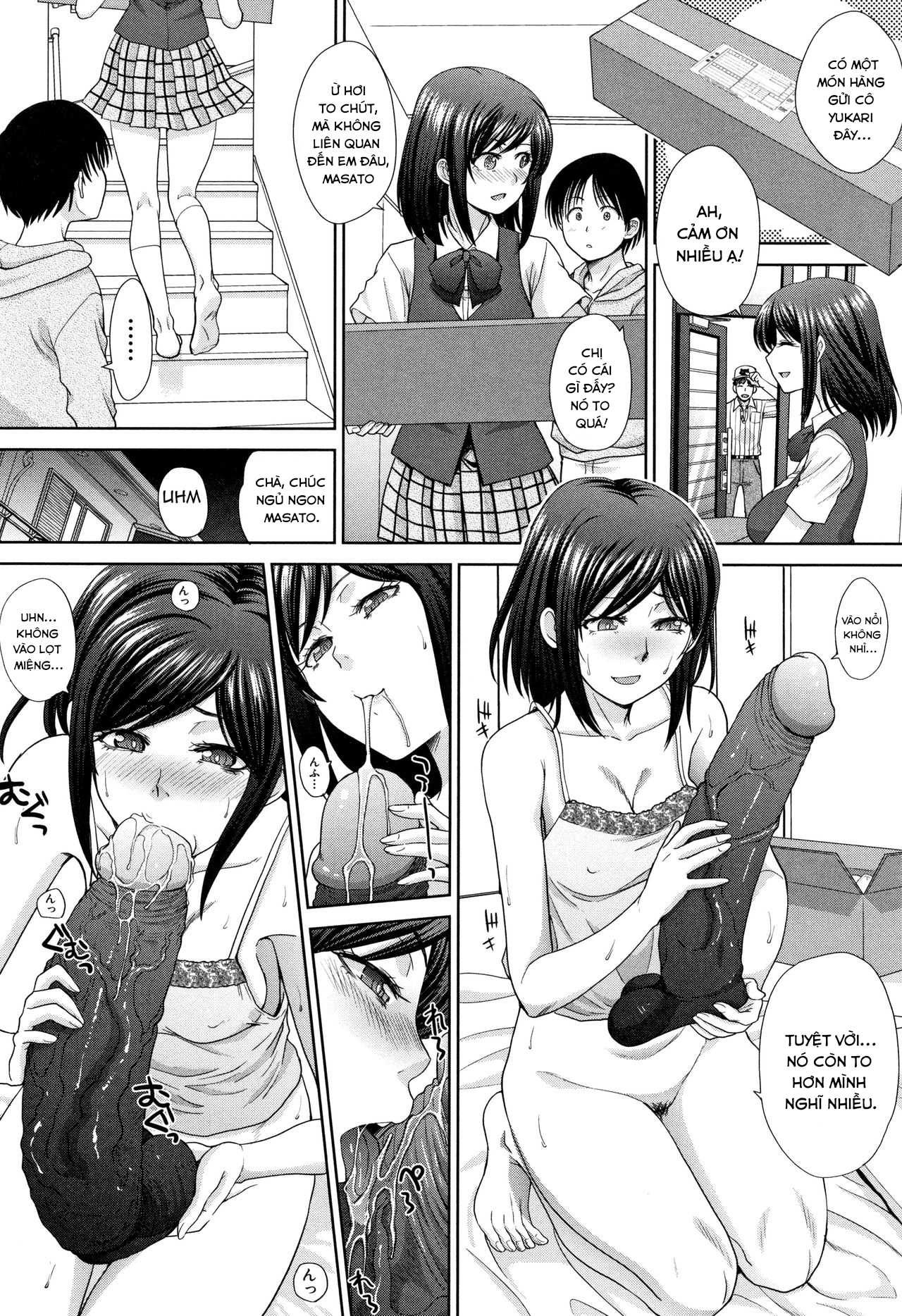 Đọc truyện hentai Sống chung với chị gái - Chap 7