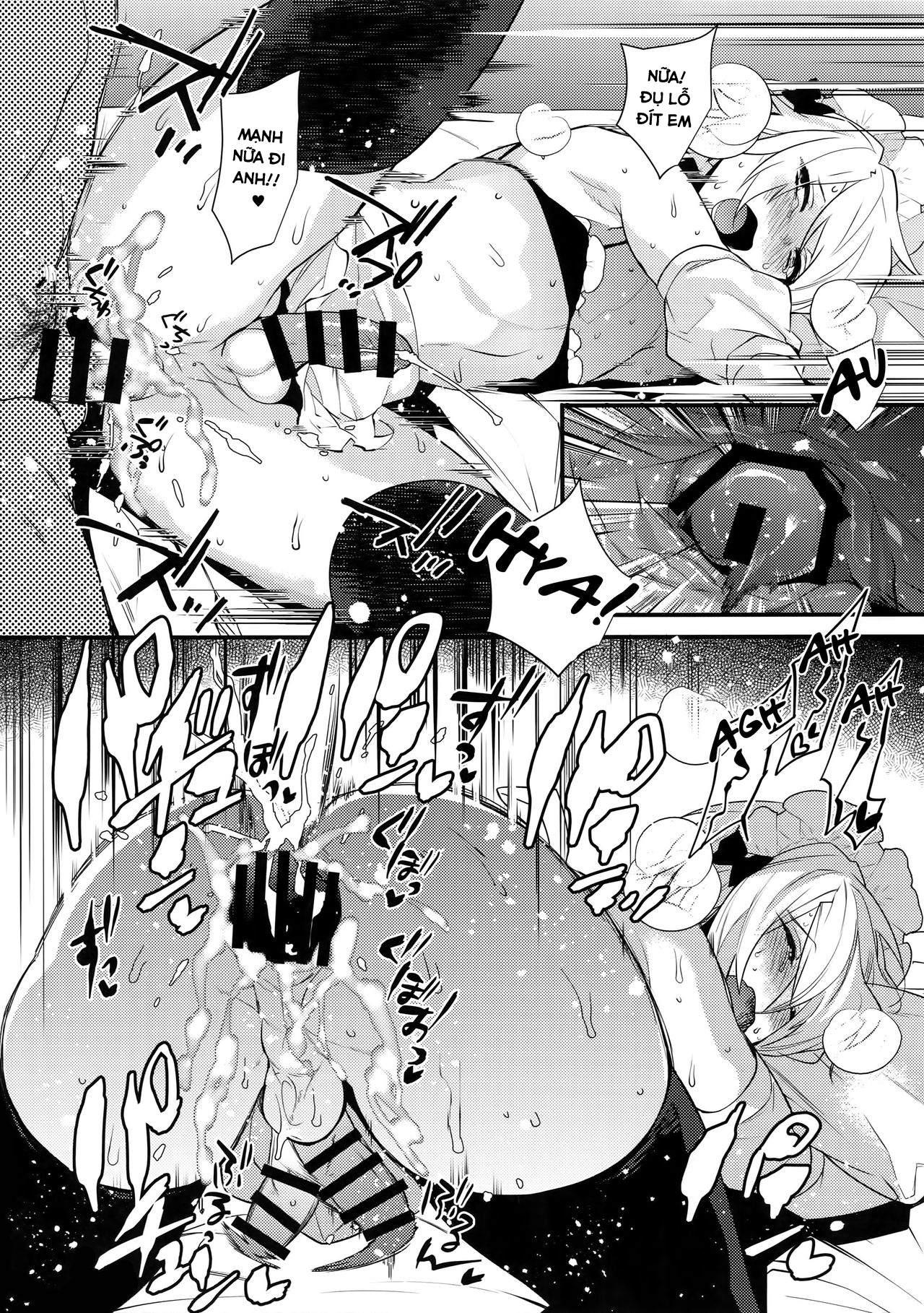 Đọc truyện hentai Dokidoki Mesu Ochi Gohoushi Challenge - Chap 2