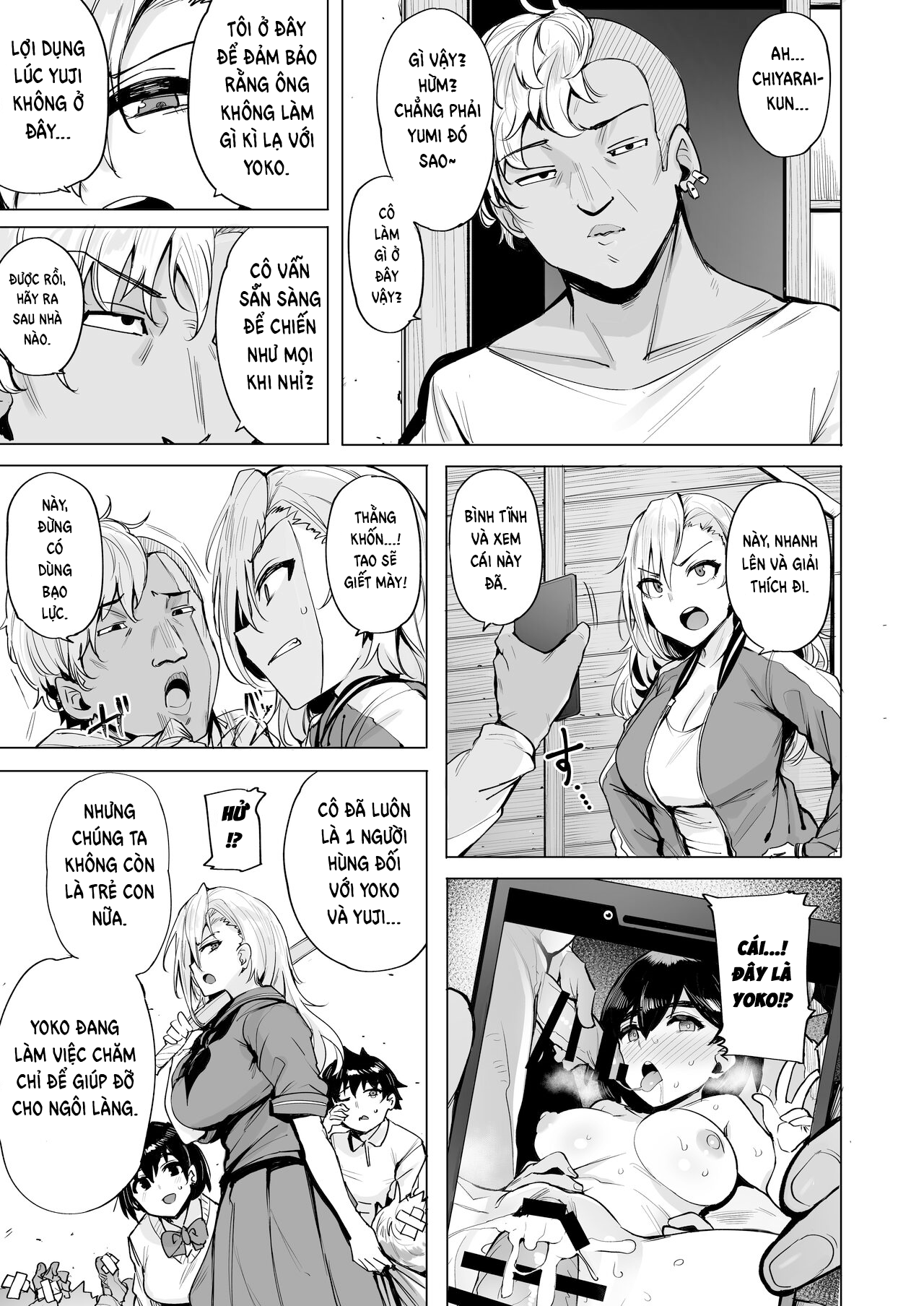 Đọc truyện hentai Nhà trọ của 3 chị em nhà nghèo phục vụ kinh doanh - Chap 2