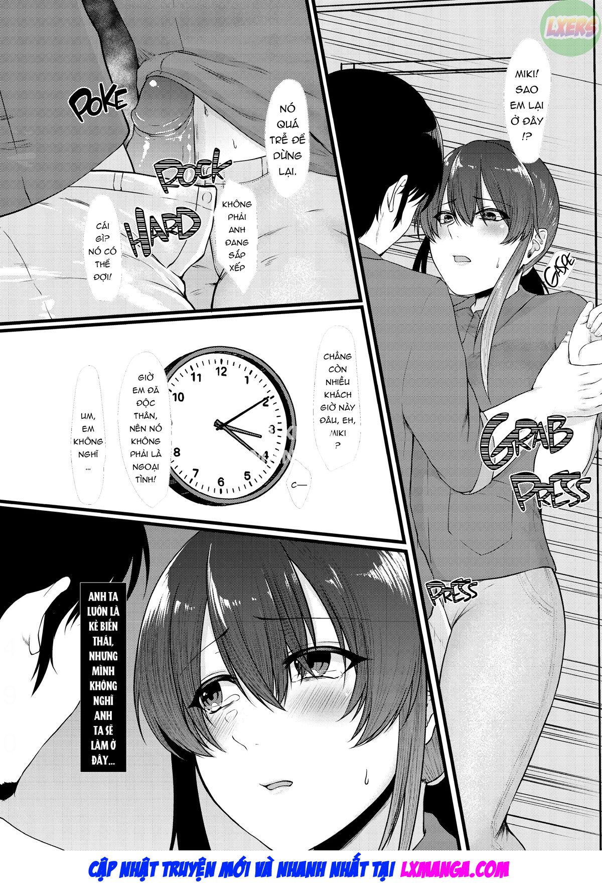 Đọc truyện hentai Em gái công sở quyến rũ đồng nghiệp - Oneshot
