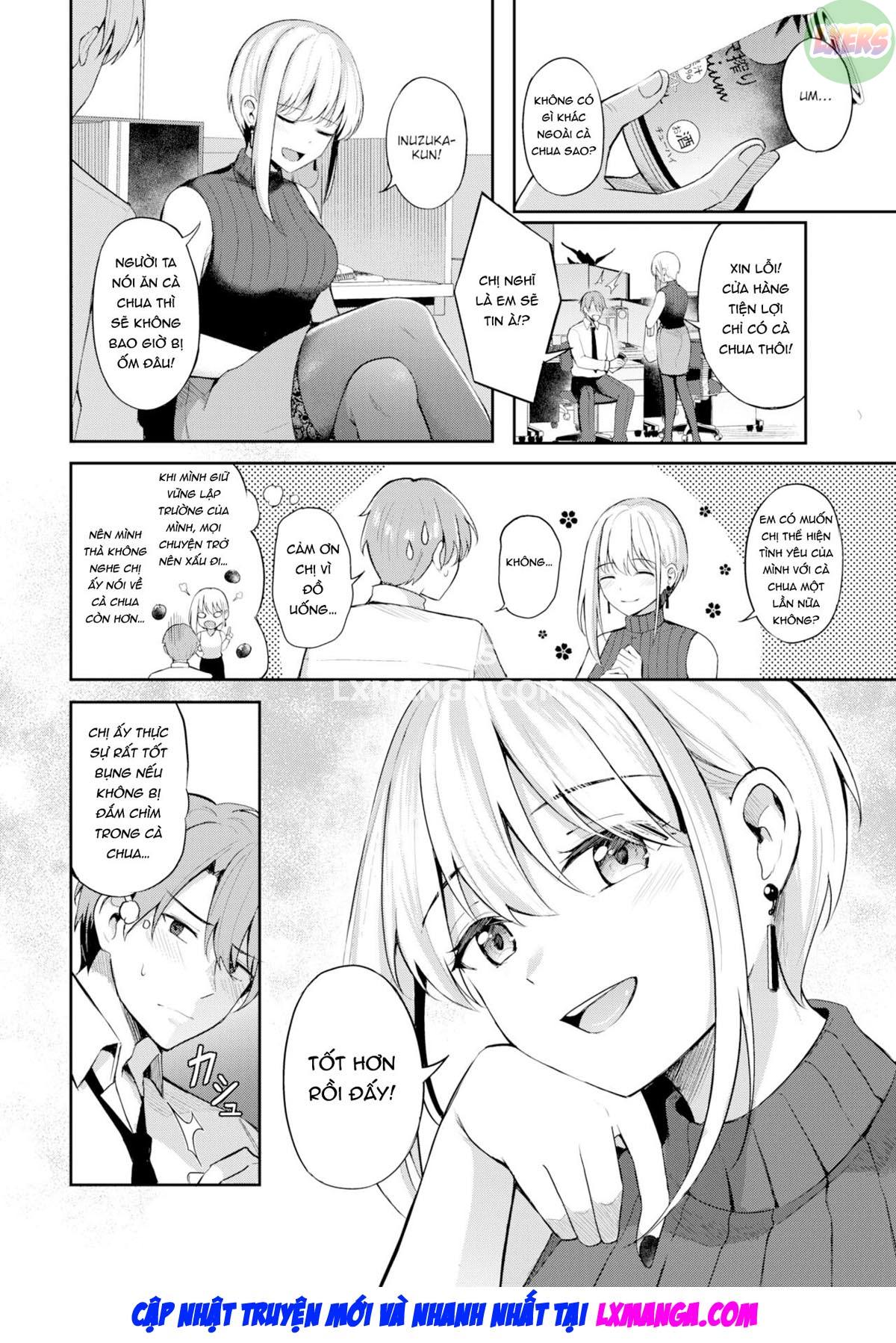 Đọc truyện hentai Tiền bối táo bạo - Oneshot