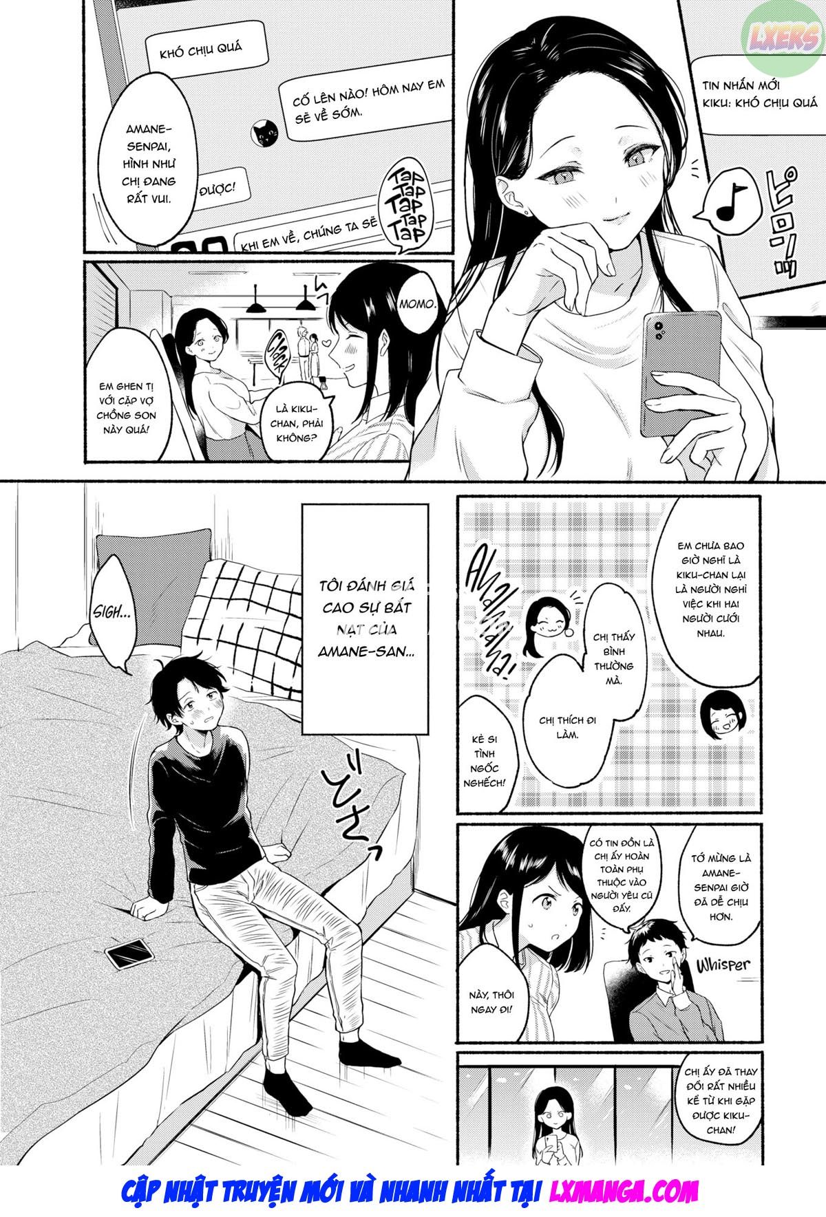Đọc truyện hentai Cậu học trò và cô gia sư phòng bên - Oneshot