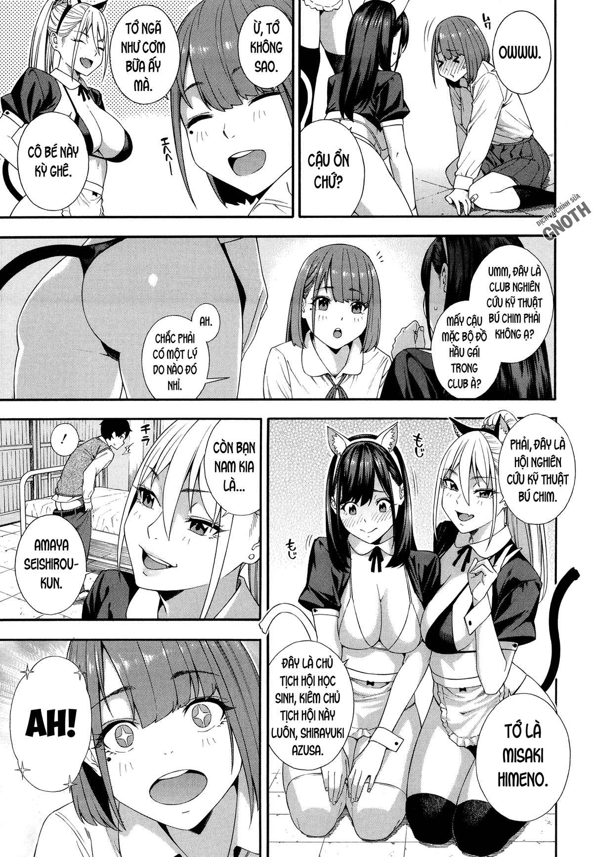 Đọc truyện hentai Phòng nghiên cứu Fallatio Chap 3