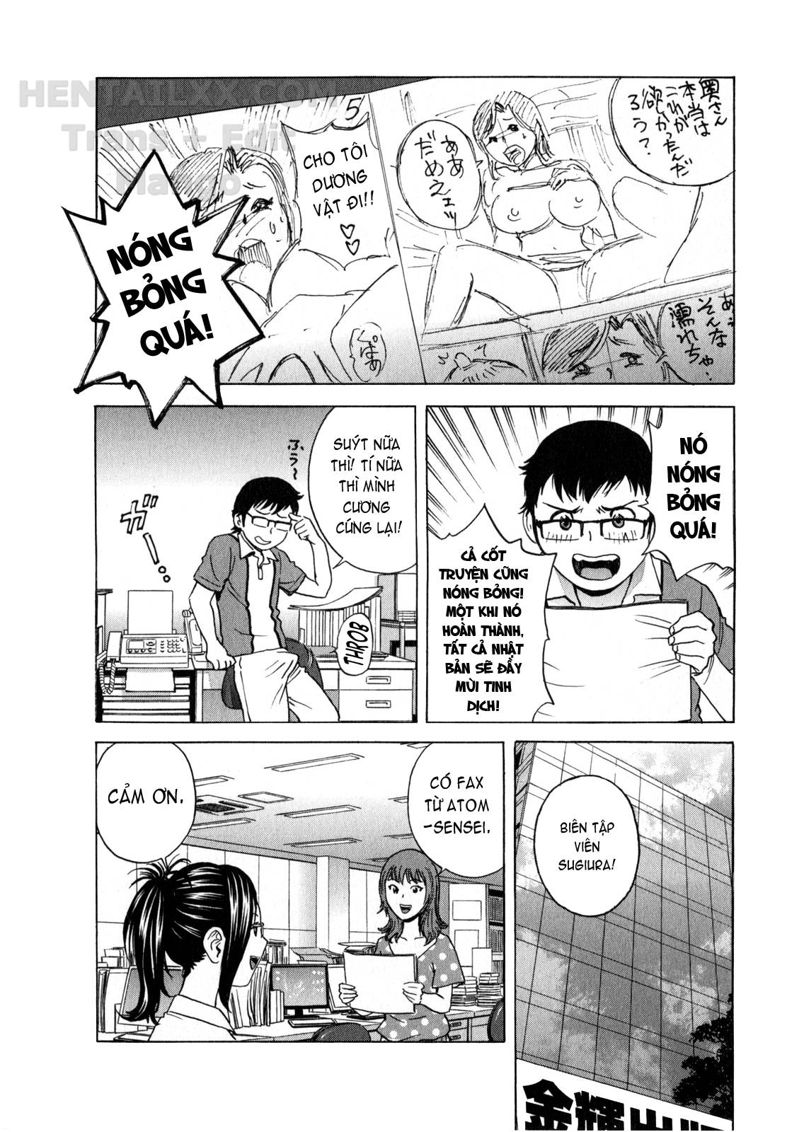 Đọc truyện hentai Life With Married Women Just Like A Manga - Chap 18