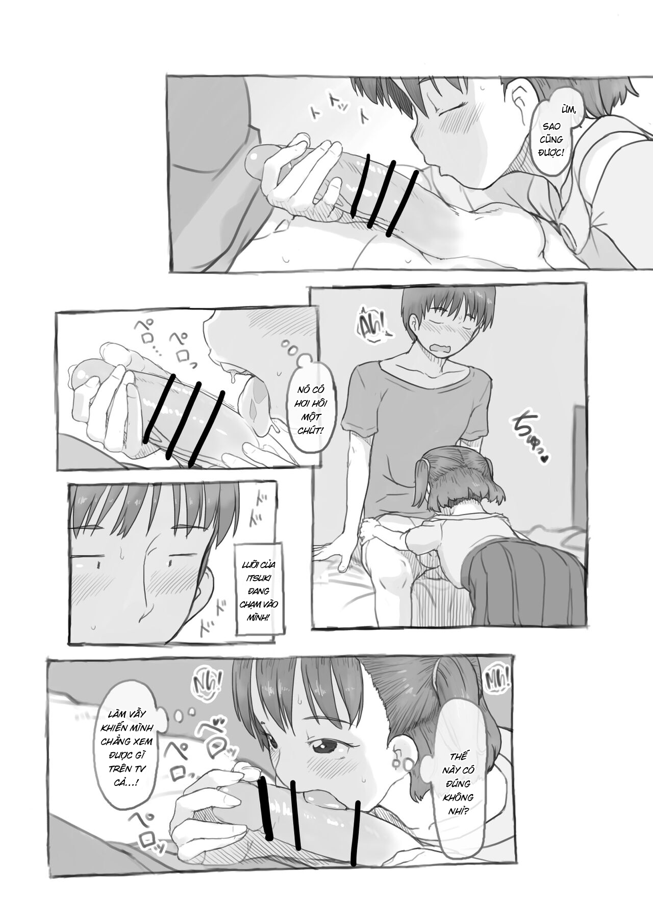 Đọc truyện hentai Fap cùng em gái - Chap 2.1