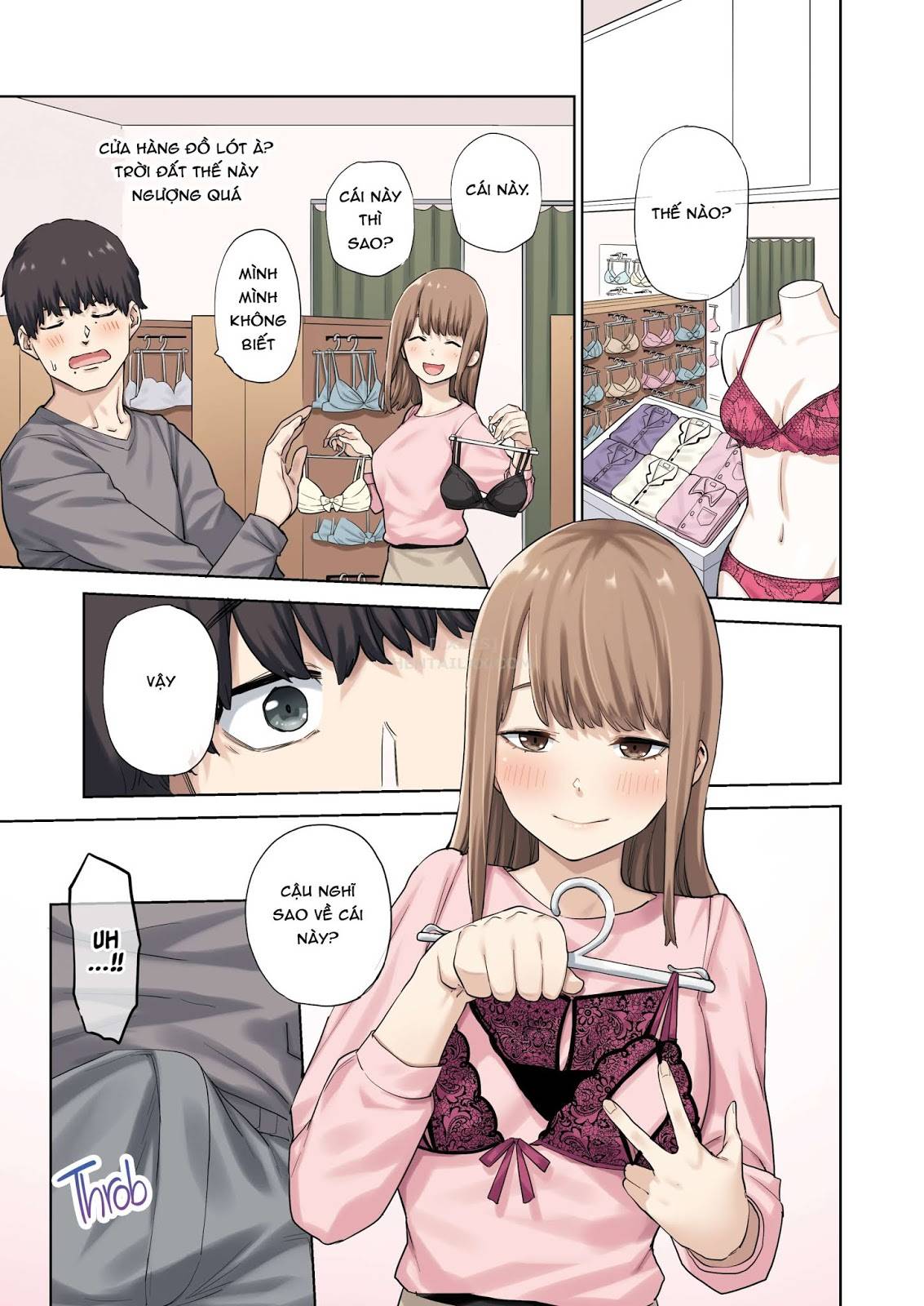 Đọc truyện hentai Kanojo Ga Fuzai No Aida, Kanojo No Shinyuu To Shirokujichuu, Nakadashi Shimashita - Oneshot