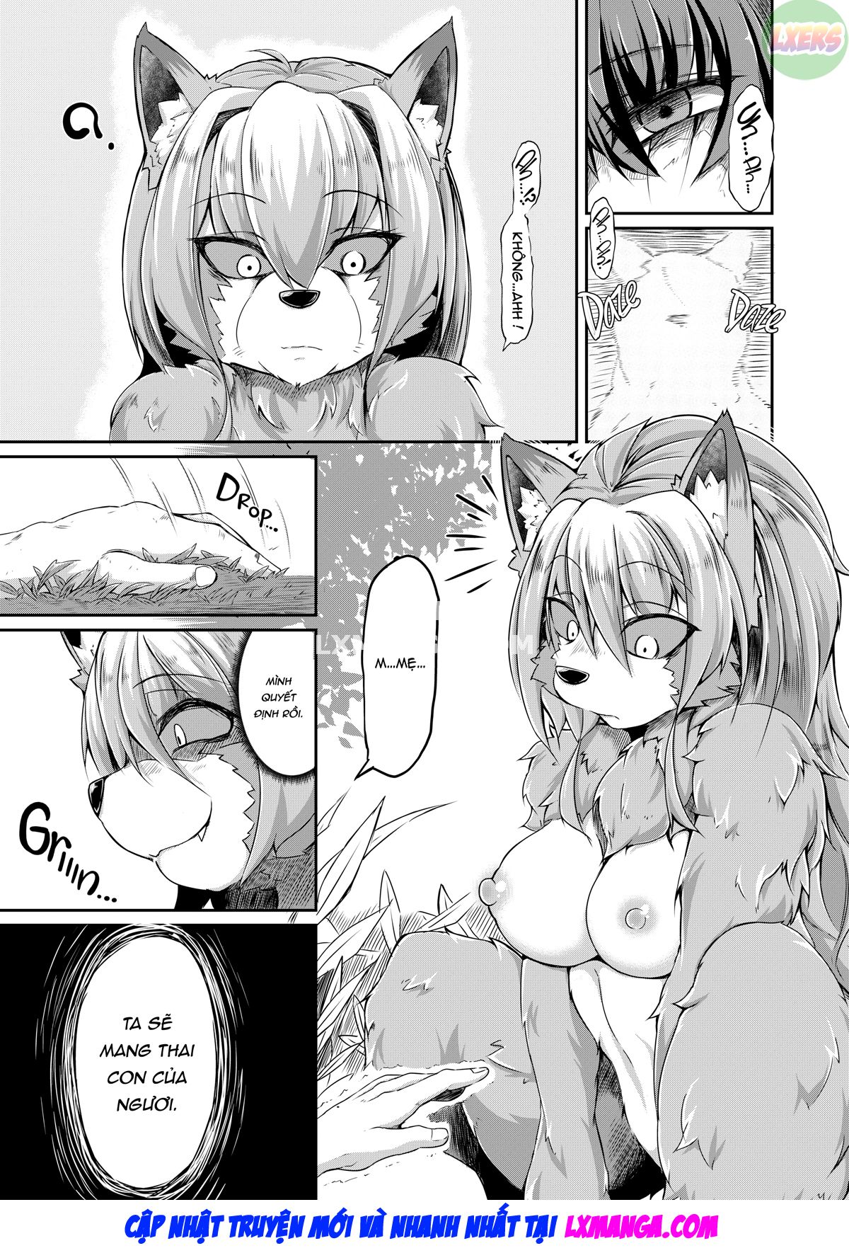 Đọc truyện hentai Tái thiết!? Thụ tinh giữa các loài - Chap 2