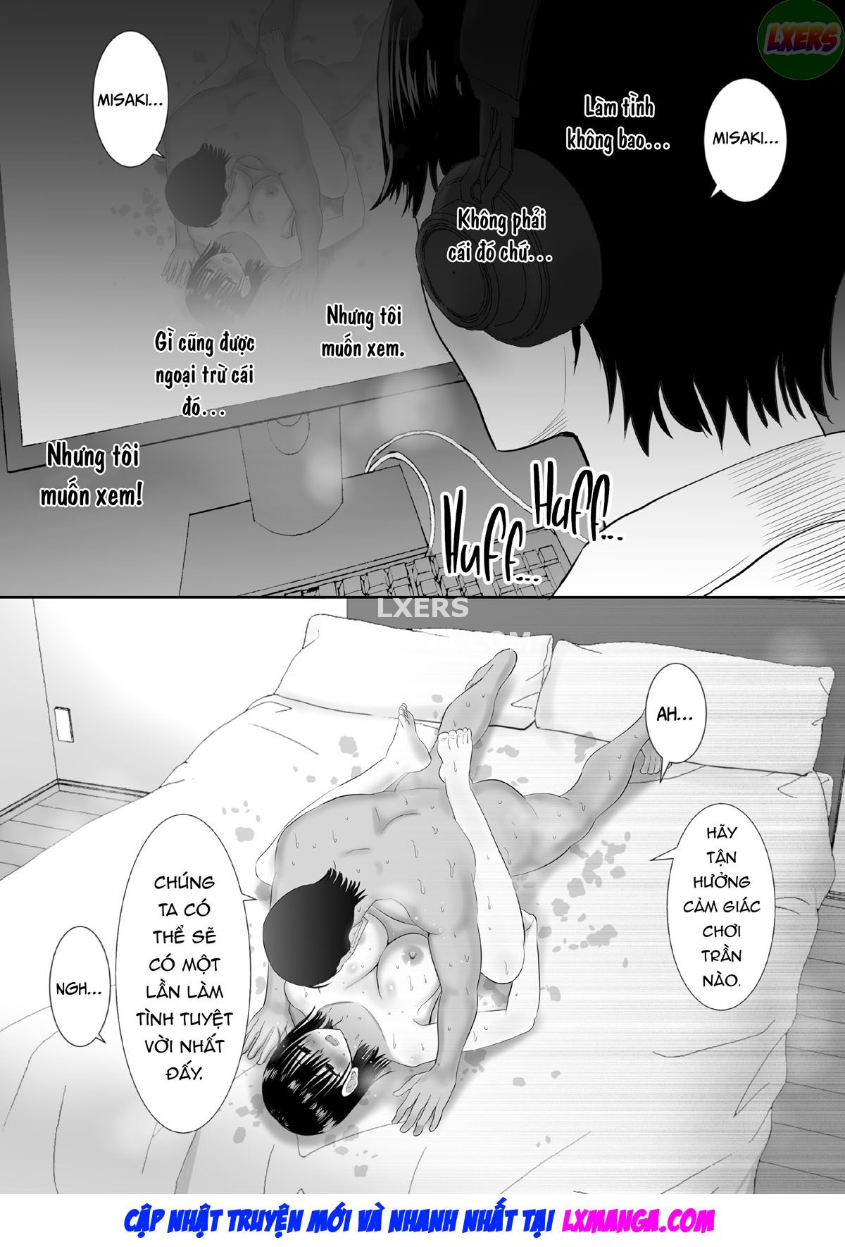 Đọc truyện hentai Cắm sừng chồng trong phòng ngủ tại nhà - Oneshot