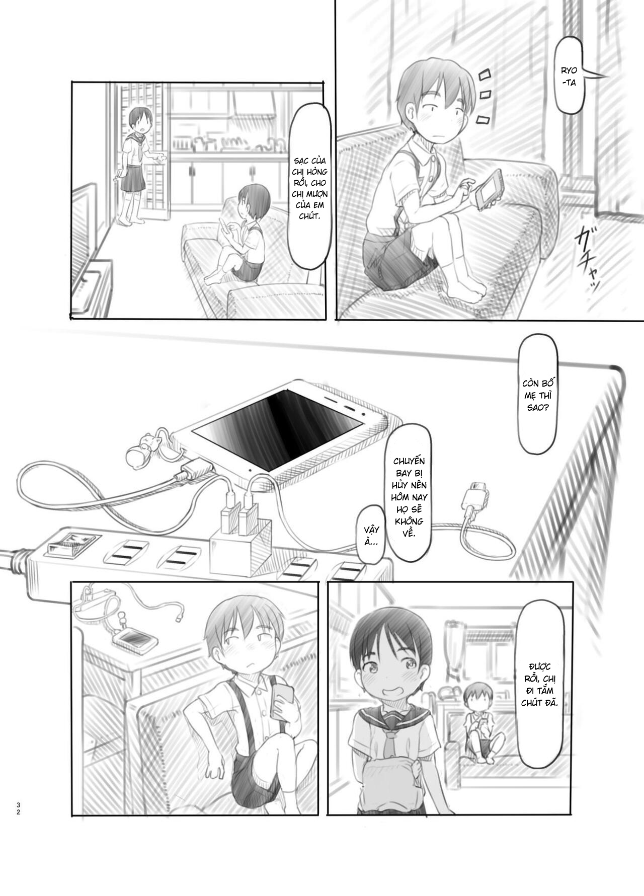 Đọc truyện hentai Tôi đưa cho em trai app ngưng đọng thời gian khi biết nó động dục - Oneshot