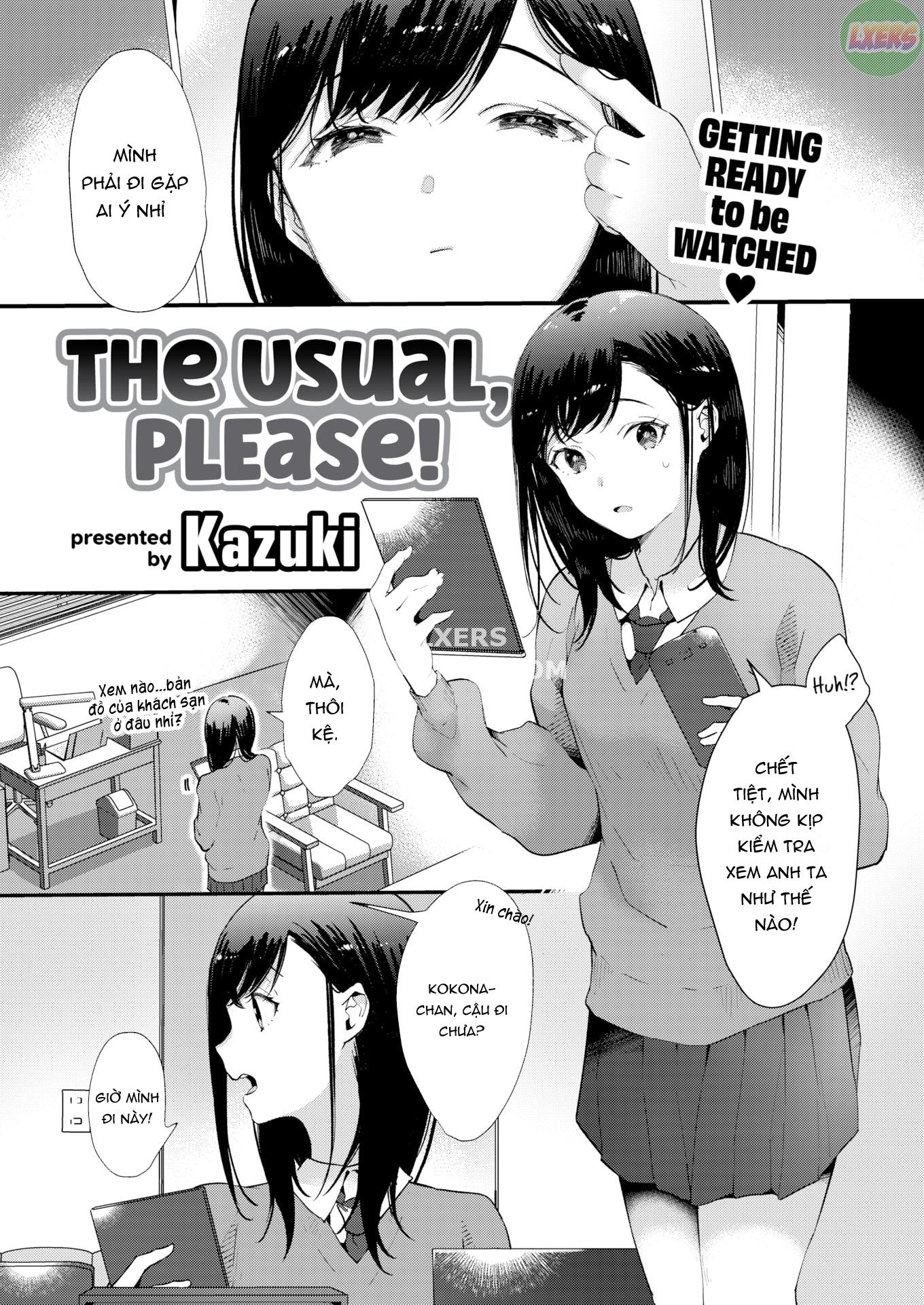 Đọc truyện hentai Như cũ cảm ơn - Oneshot