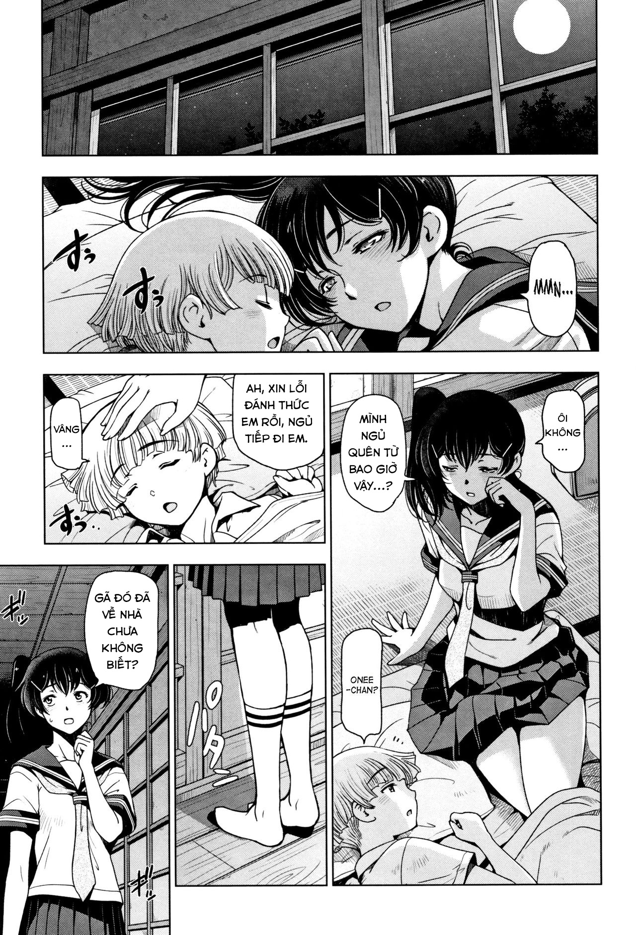 Đọc truyện hentai Natsu-jiru ~Ase ni Mamirete Gucchagucha - Chap 3