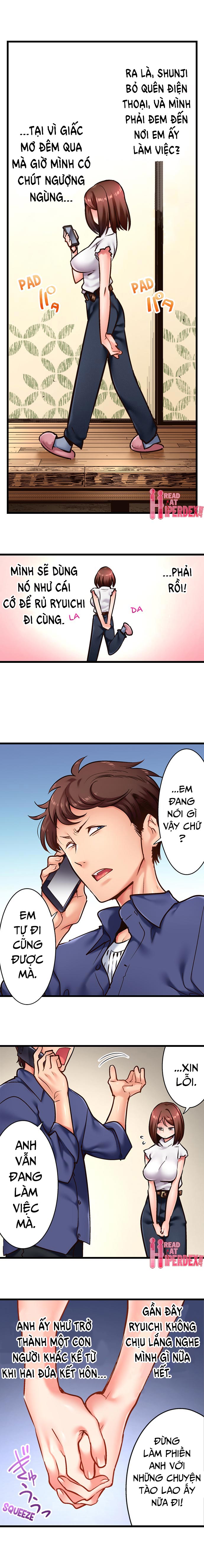 Đọc truyện hentai Fucking My Husband's Younger Brother - Chap 4