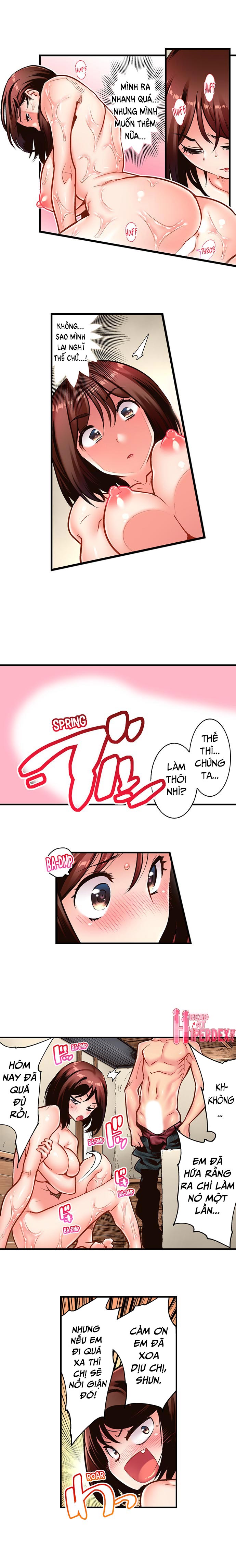 Đọc truyện hentai Fucking My Husband's Younger Brother - Chap 12