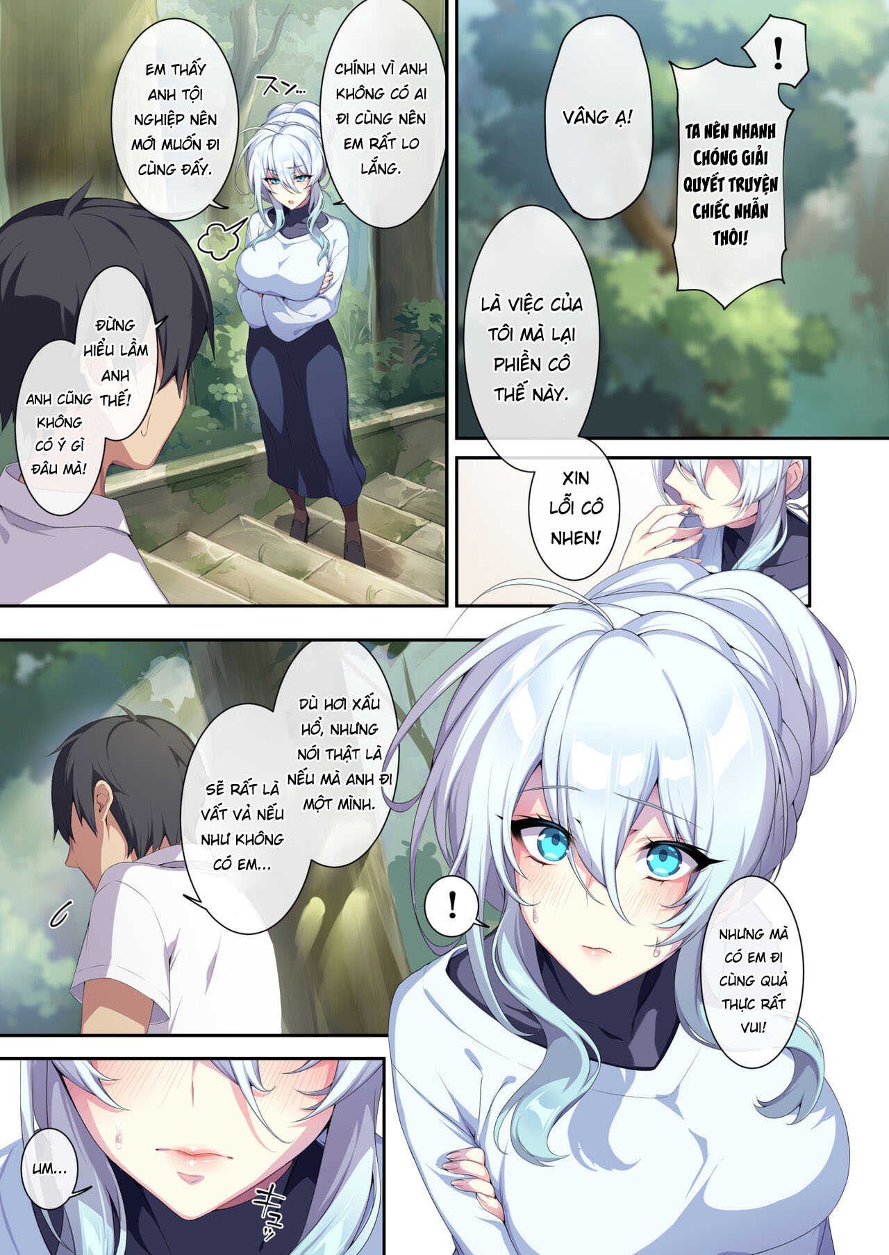 Đọc truyện hentai Tuyết nữ nứnglul và chiếc nhẫn bị nguyển rủa 2 - Chap 1 Địt em vu nữ quỷ