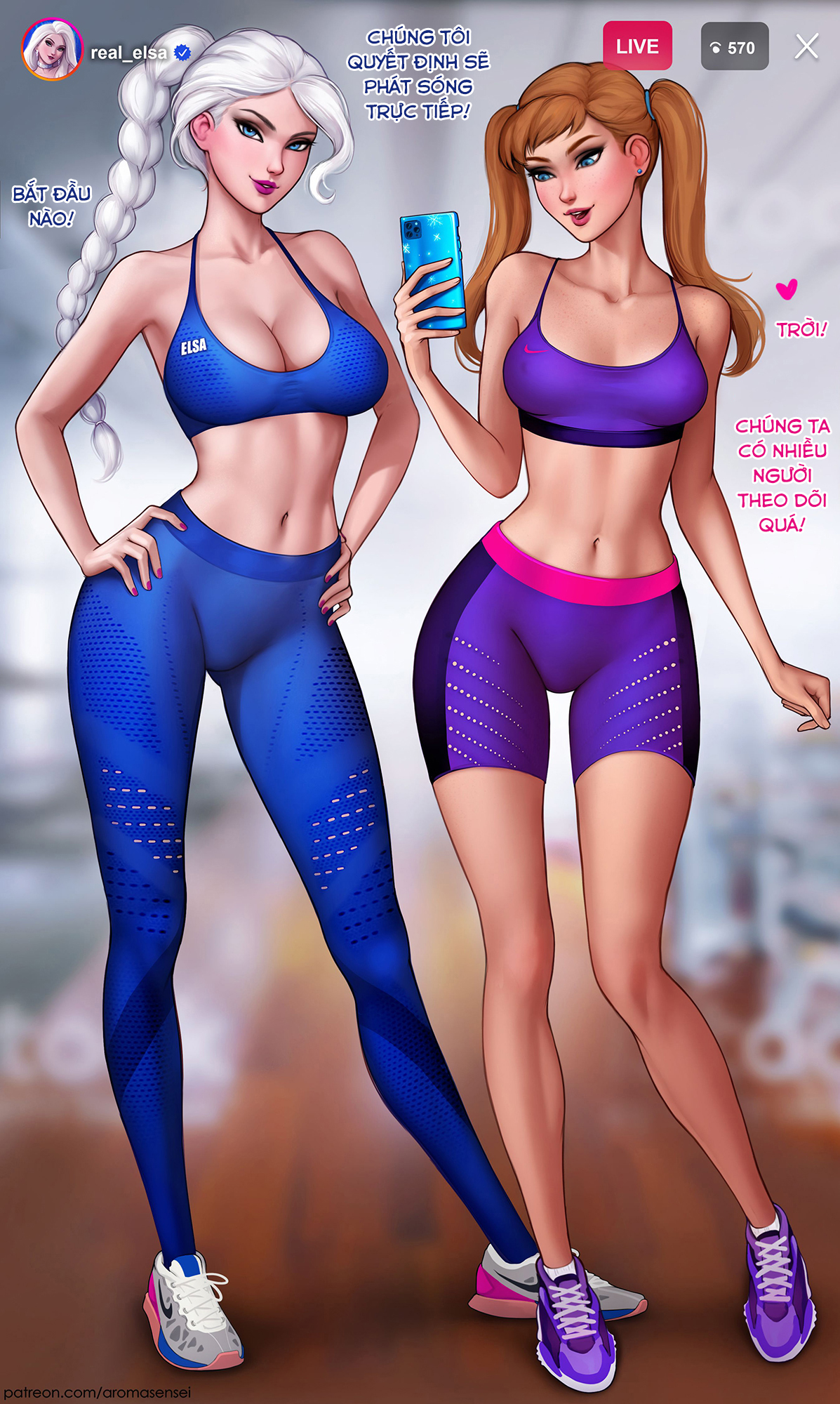 Đọc truyện hentai How to train your ass with Elsa - Oneshot