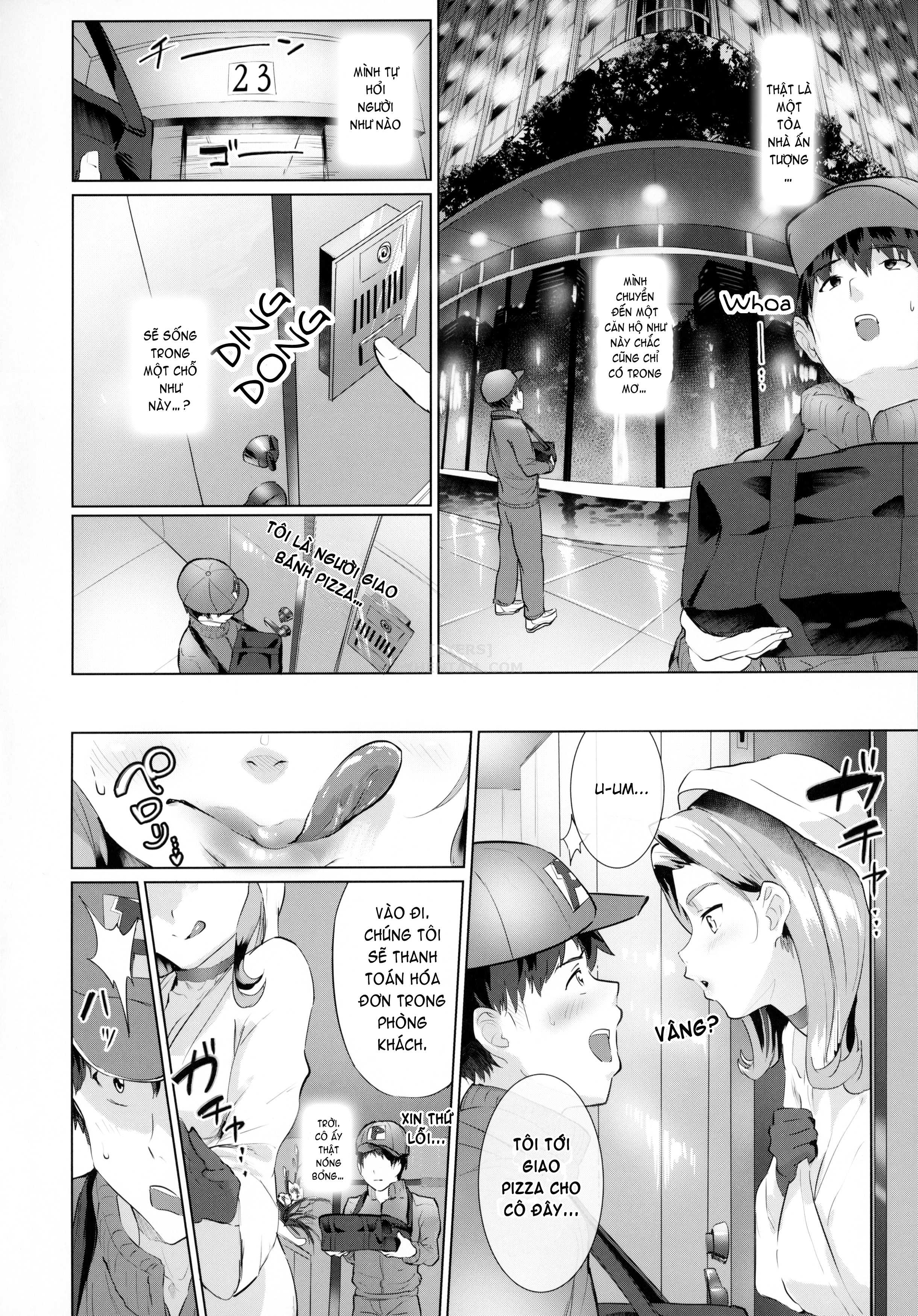 Đọc truyện hentai Succubus☆Delivery!! - Chap 3 - A Report On Being Milked In A Reverse-Delivery By A Succubus Harem