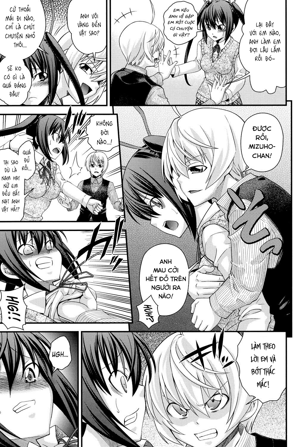 Đọc truyện hentai Hoán đổi với em gái - Chap 5 END