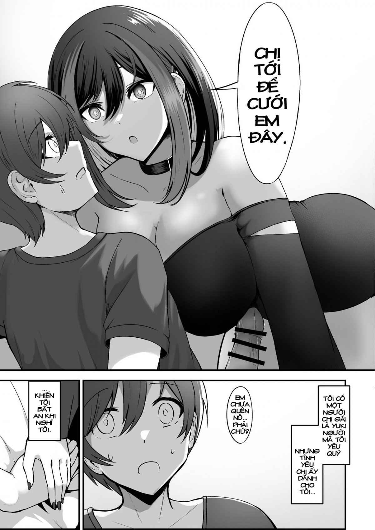 Đọc truyện hentai Chuyện Tôi Được Chị Gái Của Mình Cầu Hôn - Oneshot