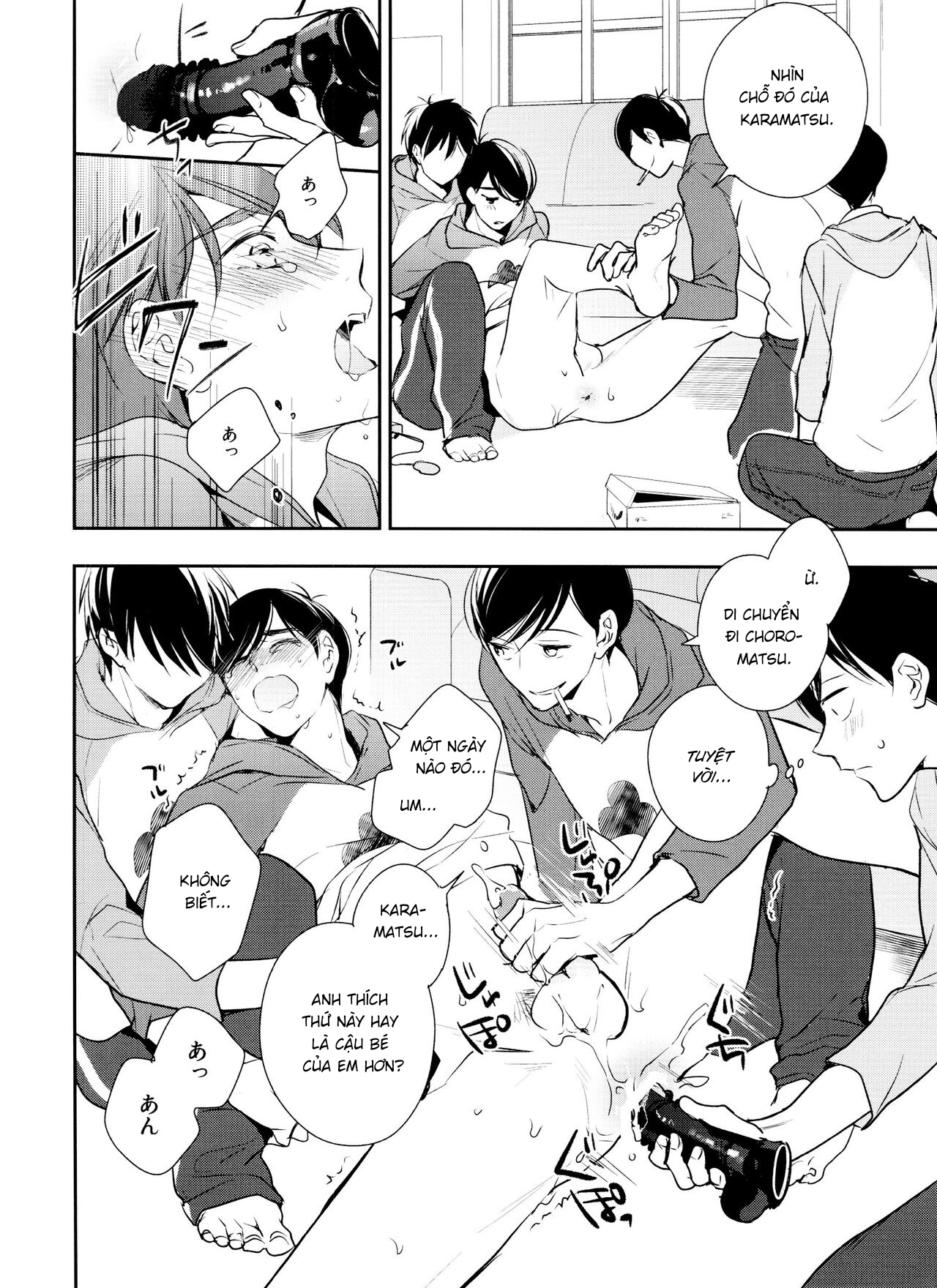 Đọc truyện hentai Hãy đến Matsuno-ka Ososo-san DJ - Oneshot