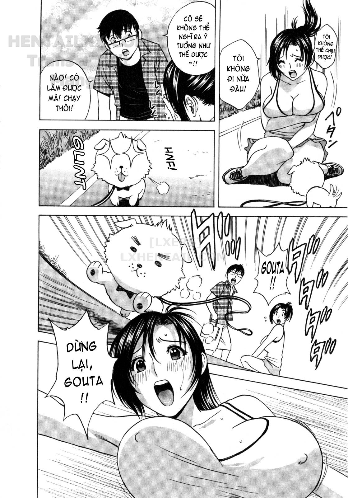 Đọc truyện hentai Life With Married Women Just Like A Manga - Chap 8