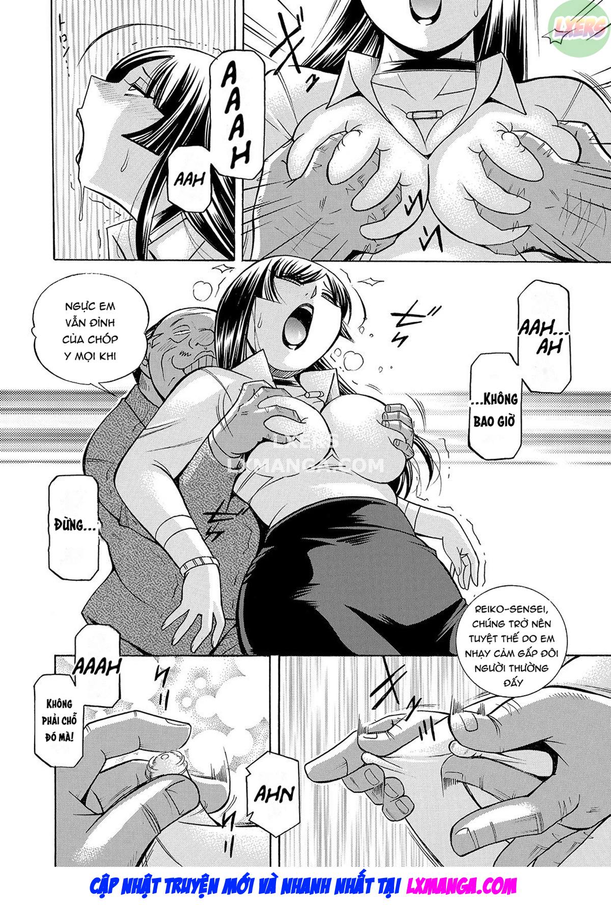 Đọc truyện hentai Nữ giáo viên Reiko Trường học bị thôi miên thô tục - Chap 9