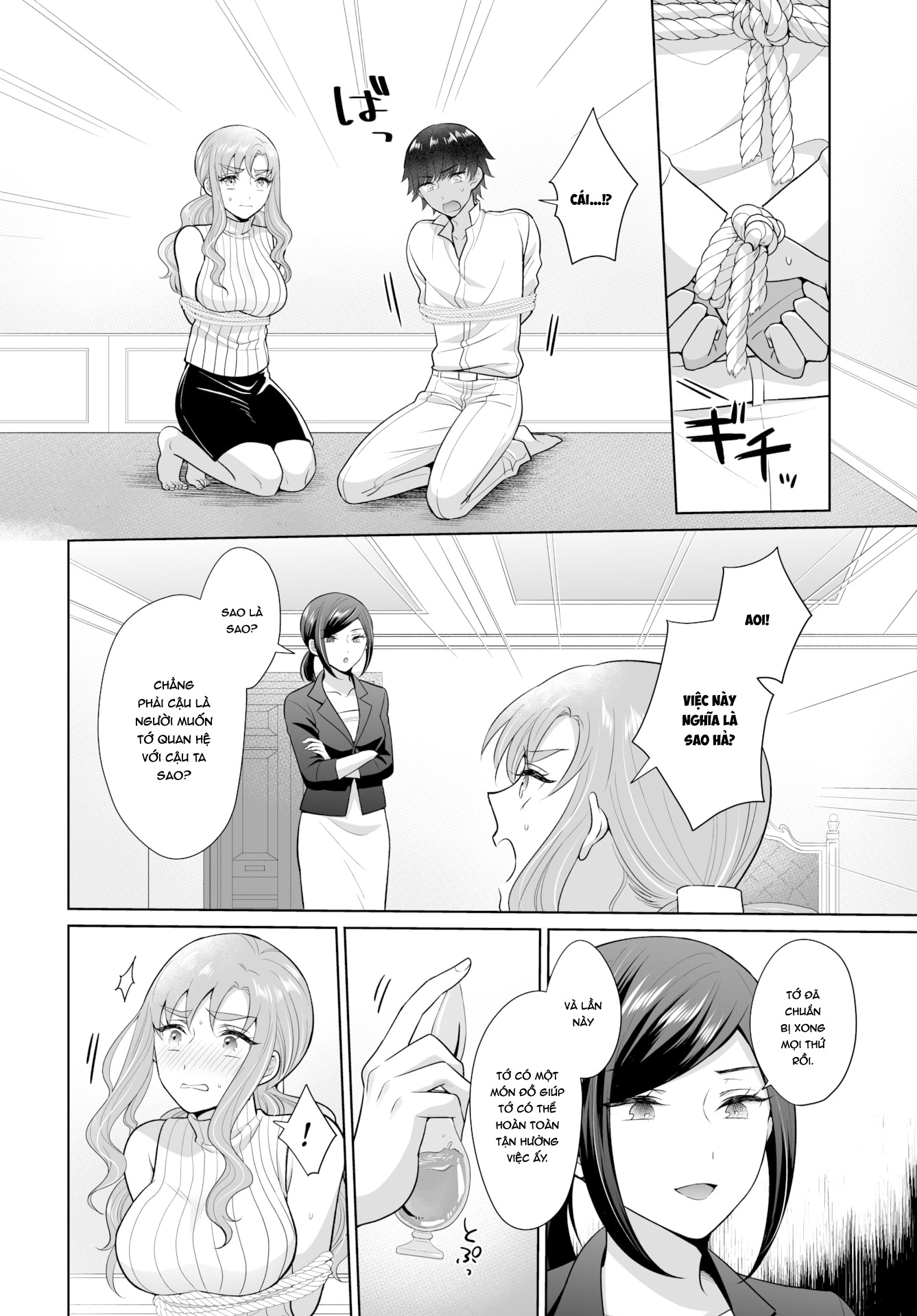 Đọc truyện hentai The Royal Bride Battle Royale - Chap 6: 3some + Yuri