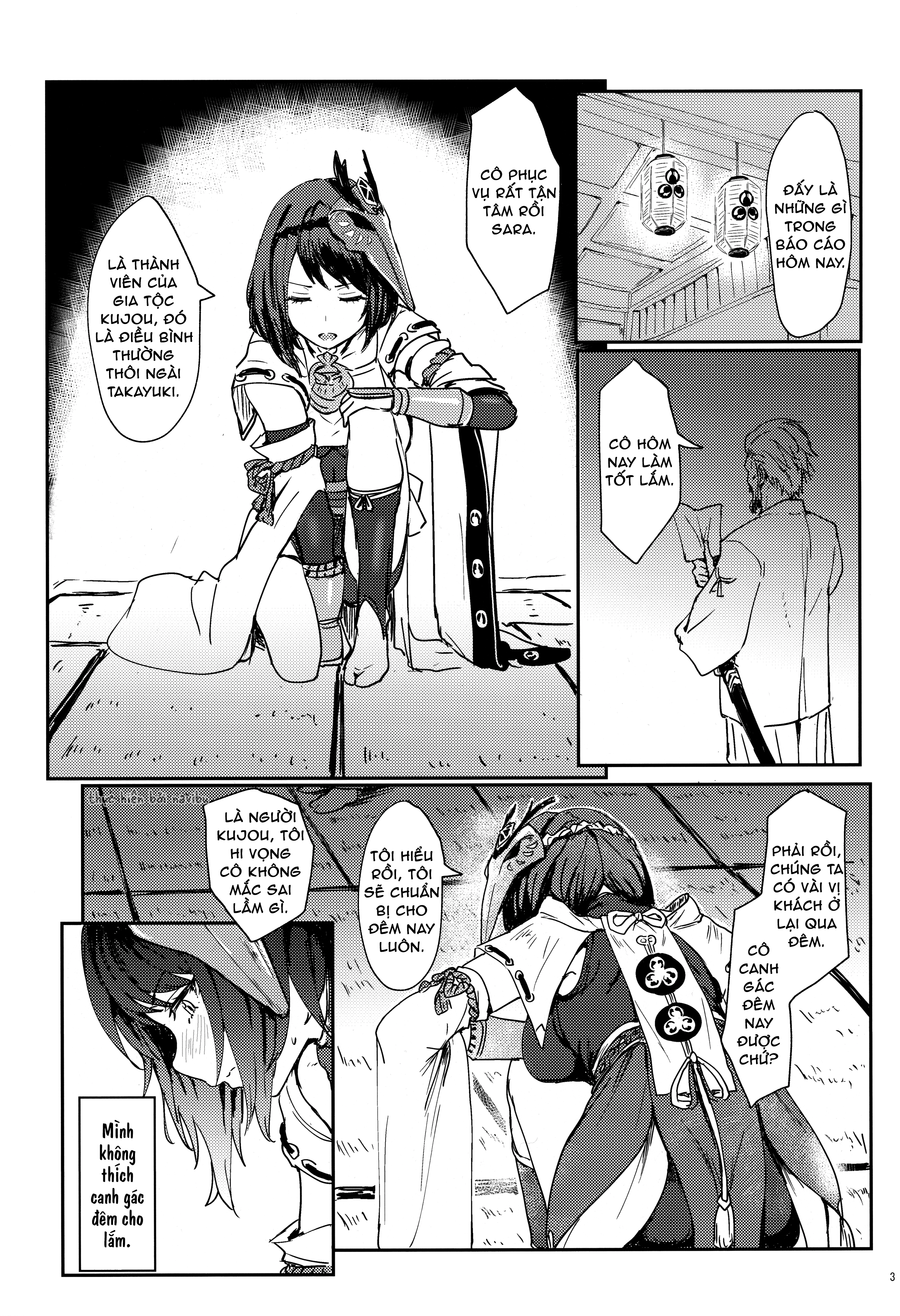 Đọc truyện hentai Công việc tại hiệp hội Tenryou - Tất cả vì Shogun đại nhân!