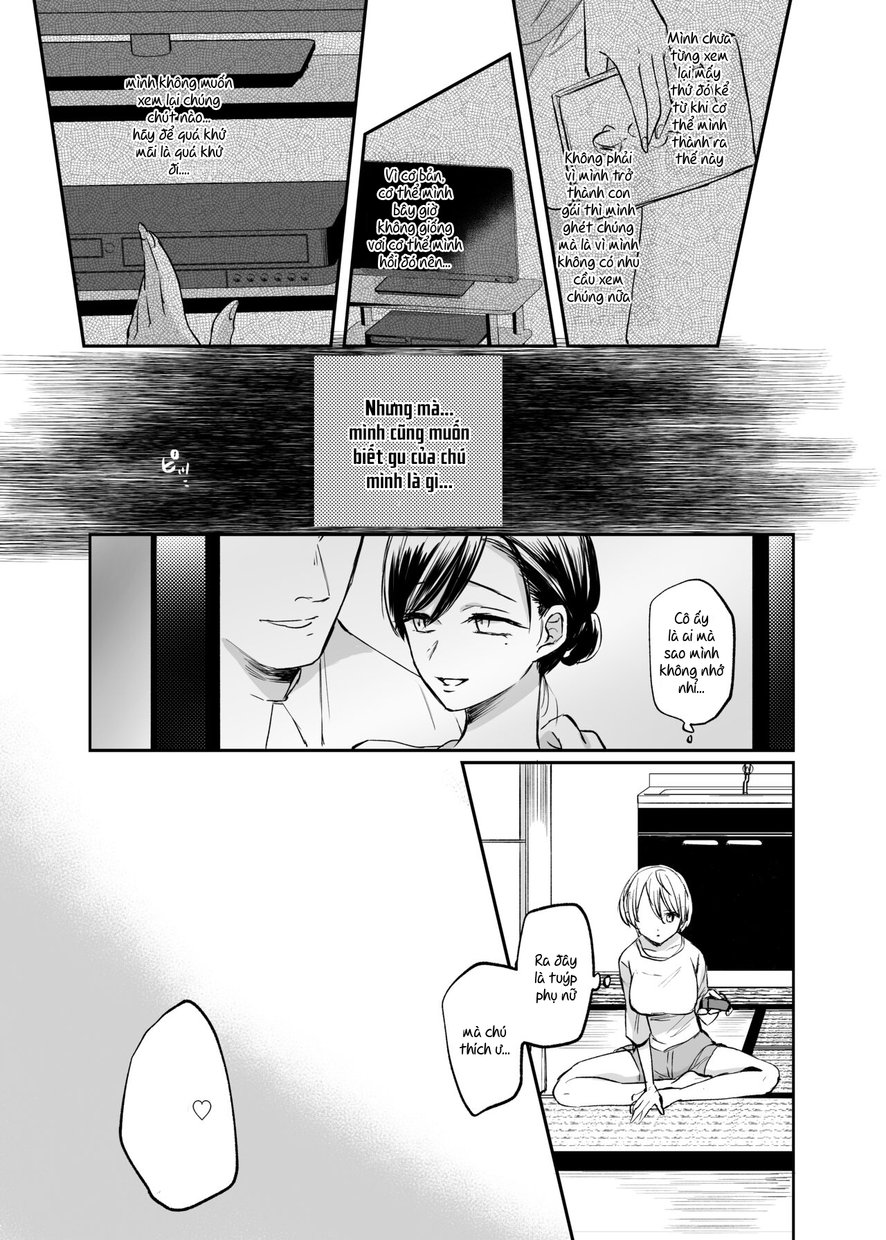 Đọc truyện hentai Sau khi trở thành nữ, tôi và chú... - Oneshot