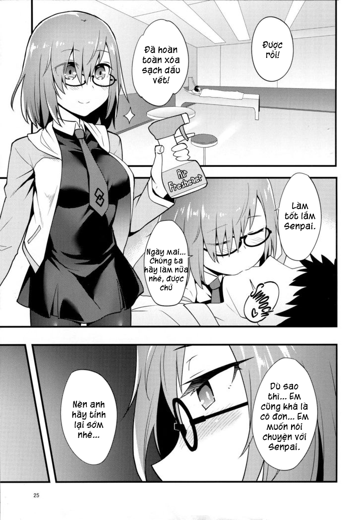 Đọc truyện hentai Mash ga Event de Neteru Senpai ni Itazura Suru Hon - OneShot