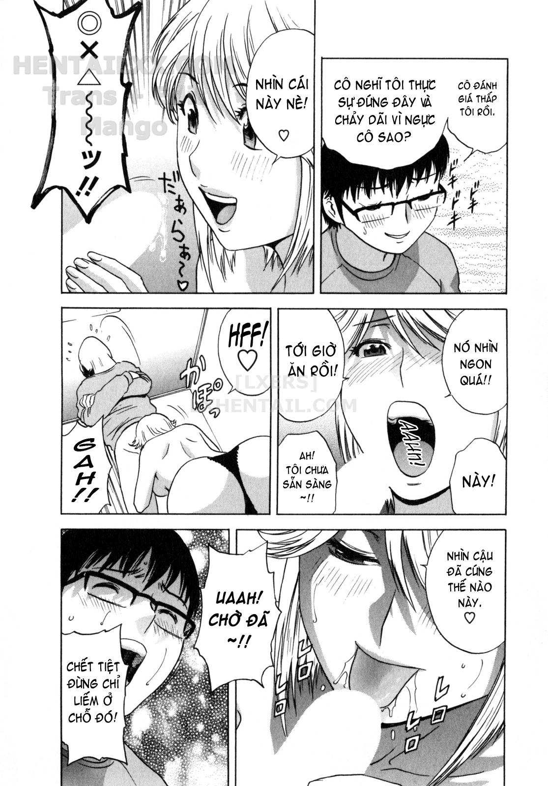 Đọc truyện hentai Life With Married Women Just Like A Manga - Chap 2