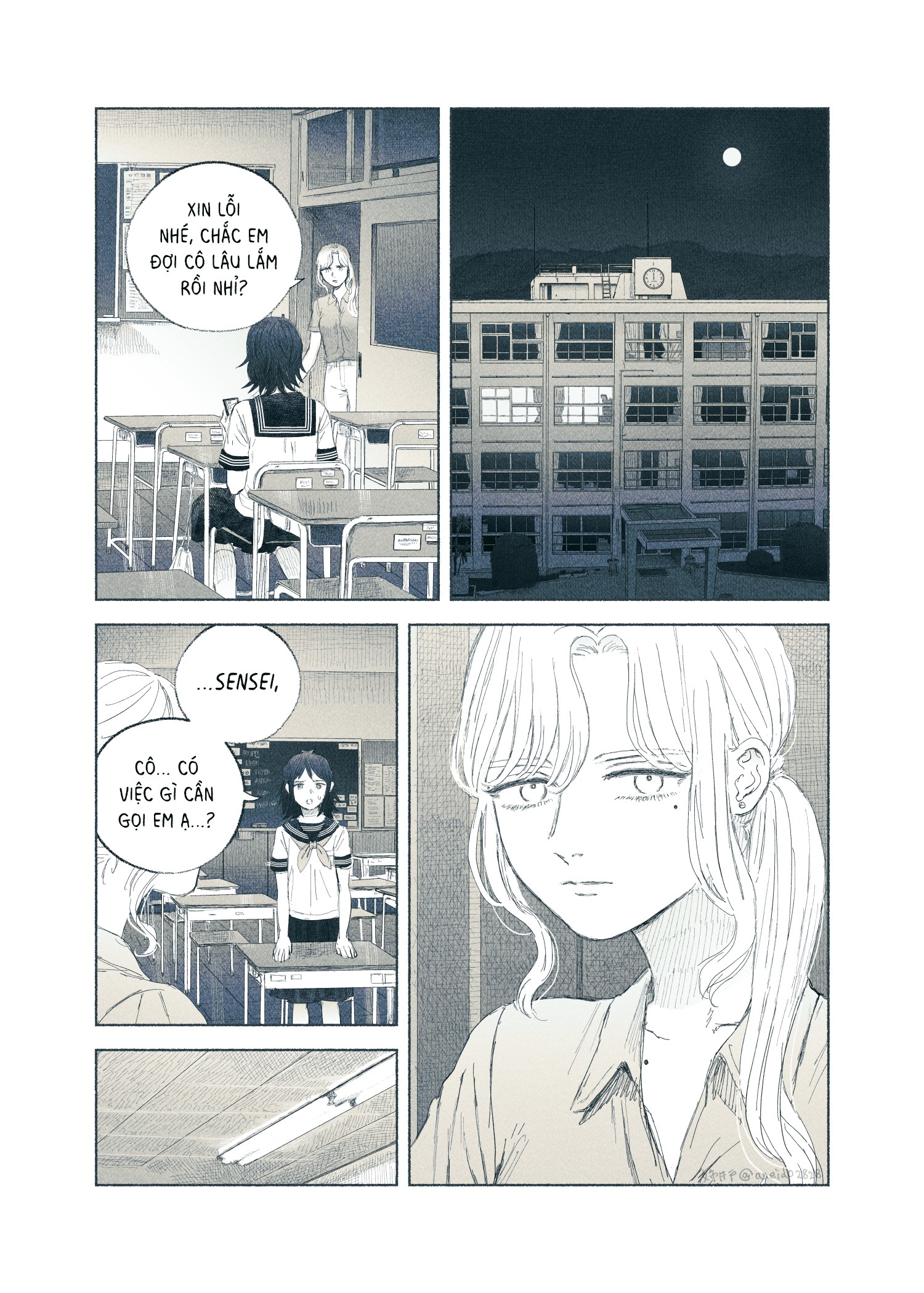 Đọc truyện hentai Chuyện về nữ giáo viên bị học sinh yandere nhấn chìm trong dục vọng - Tôi bị dằm trong tim