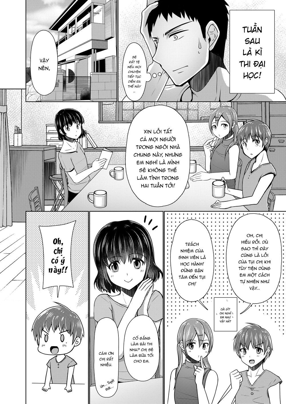 Đọc truyện hentai Ở chung nhà với 1 con cặc - Chap 1