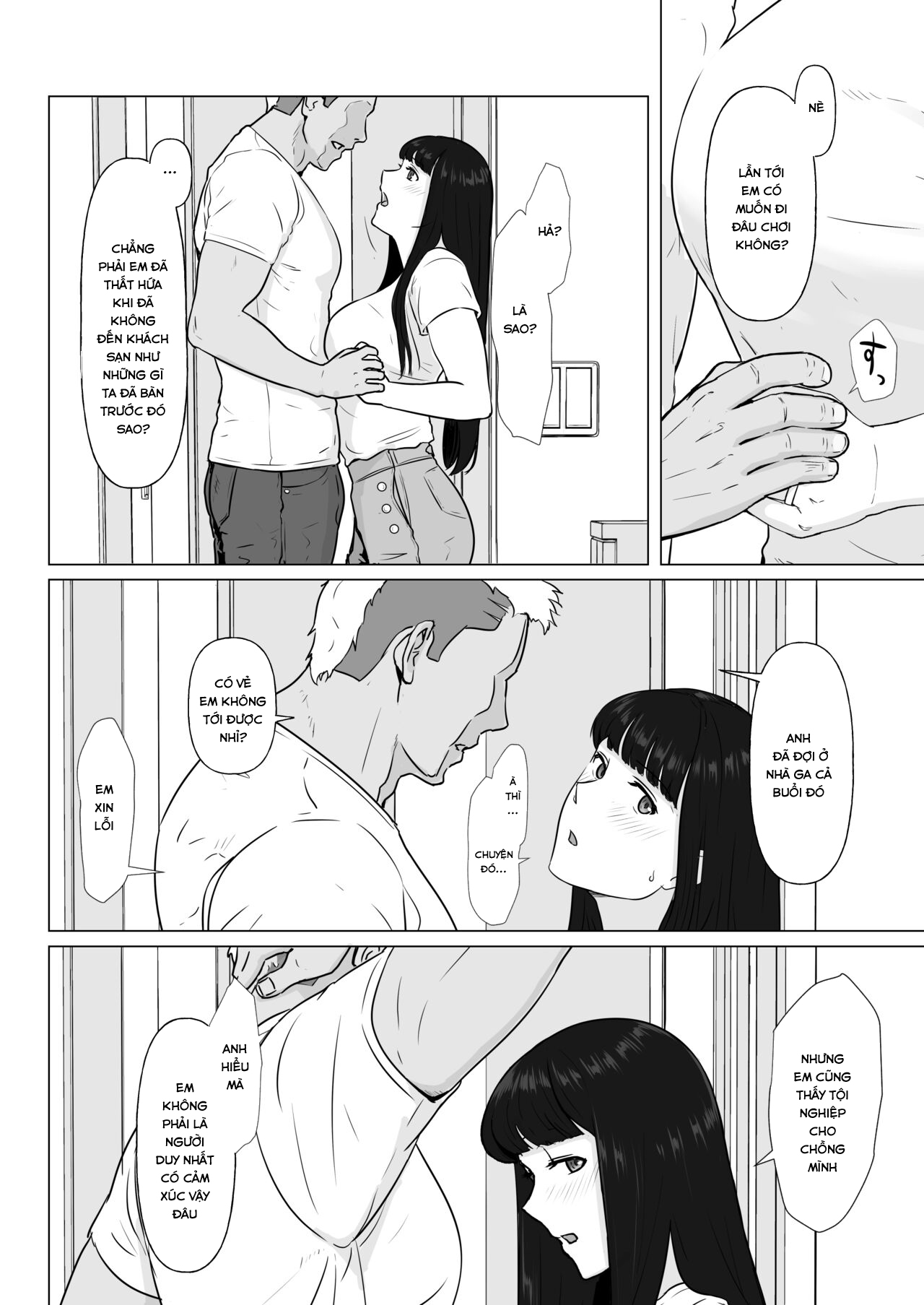 Đọc truyện hentai Một người vợ giàu có - Chap 2