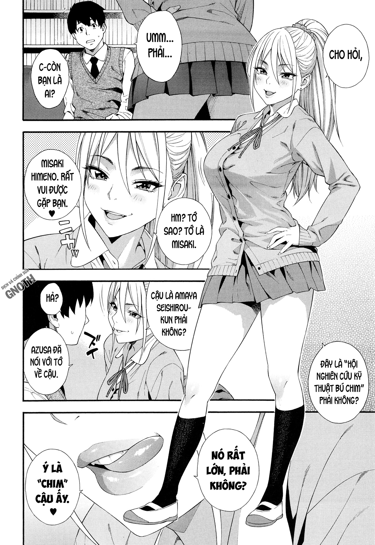Đọc truyện hentai Phòng nghiên cứu Fallatio Chap 2