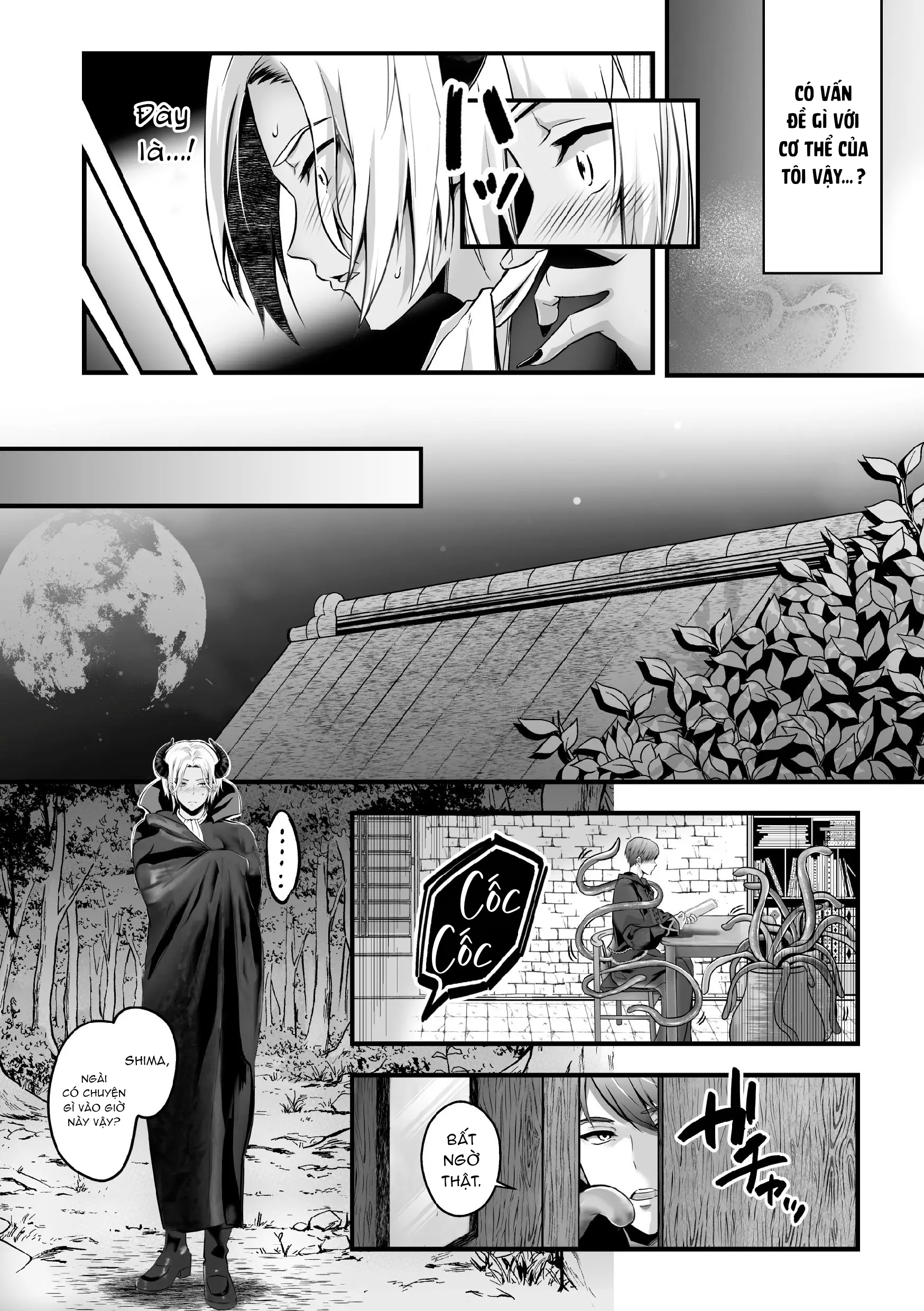 Đọc truyện hentai Hoàng tử ma giới sa ngã trở nên nữ tính nô lệ của xúc tu - Chap 1