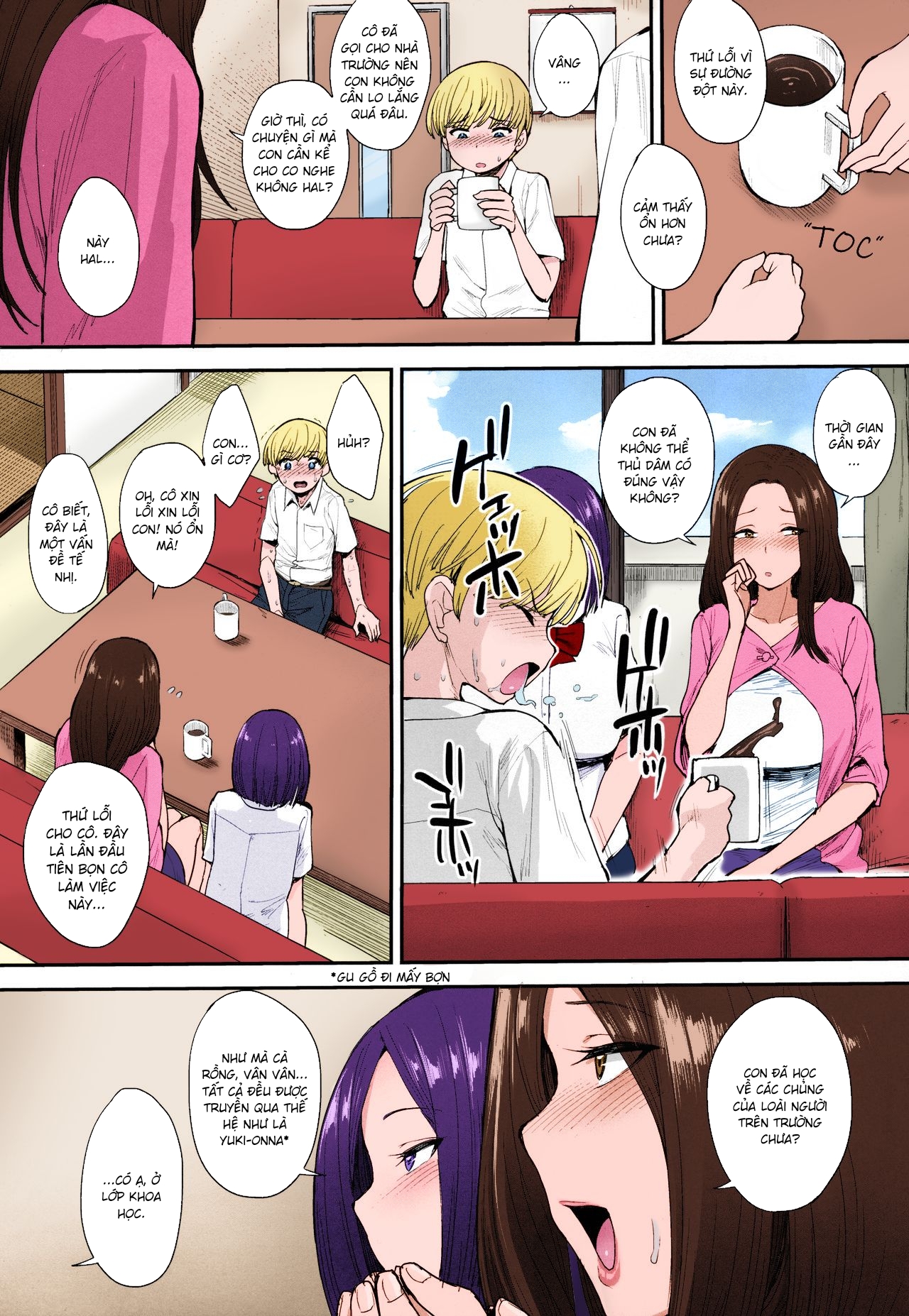 Đọc truyện hentai Hàng xóm là succubus - Oneshot