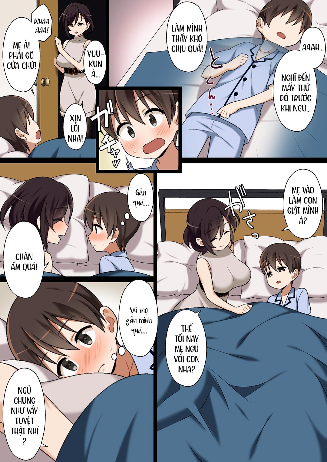 Đọc truyện hentai Mẹ là lần đầu tiên của tôi - Oneshot
