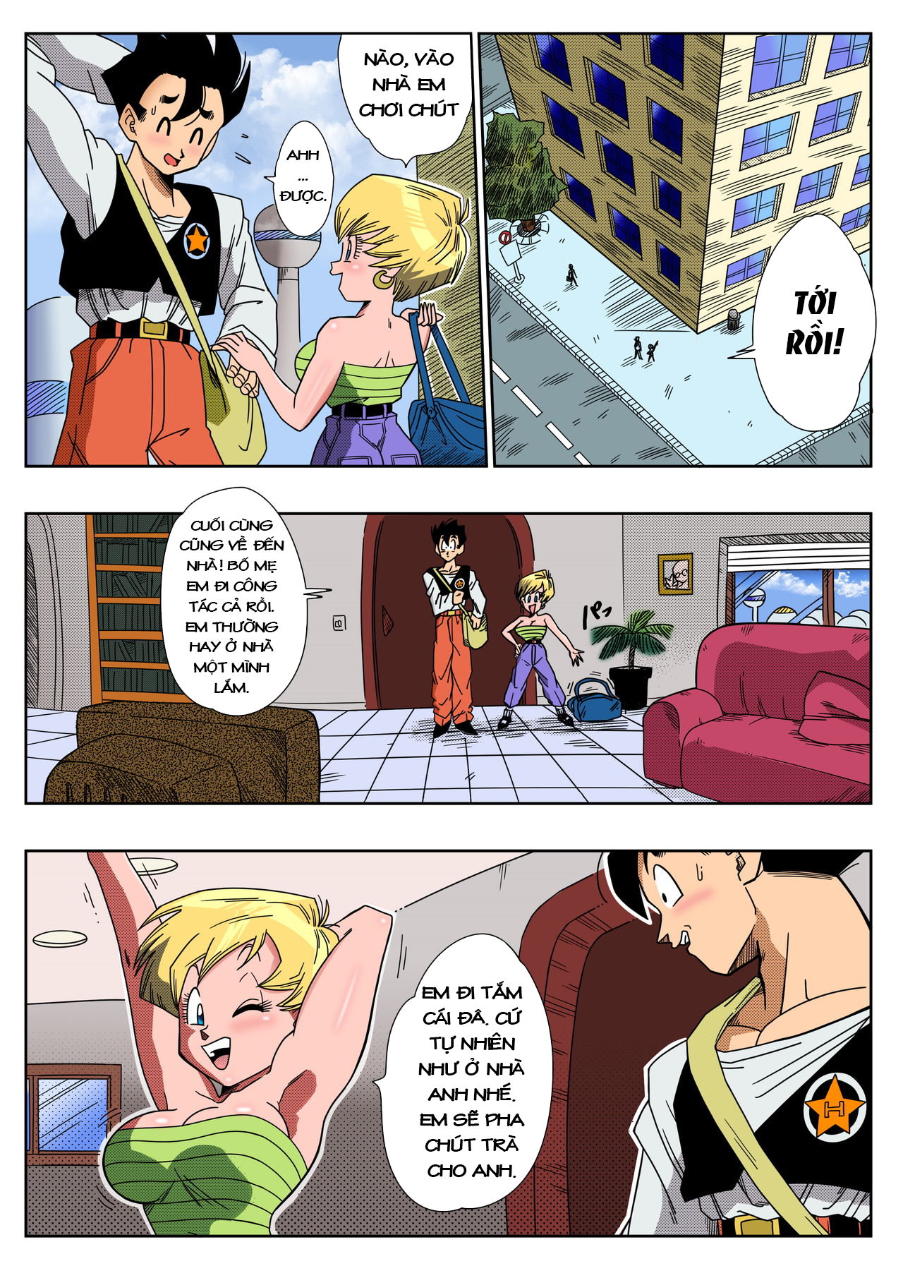 Đọc truyện hentai Cặc Hóa Siêu Xayda Đại Chiến Với Những Cái Lồn Xinh - Chap 1: Đẹp trai khoai to thì gái tự bu đến (Không che + Có màu) - Update: 27-08-2023