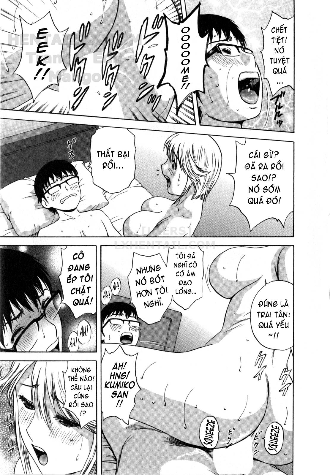 Đọc truyện hentai Life With Married Women Just Like A Manga - Chap 2