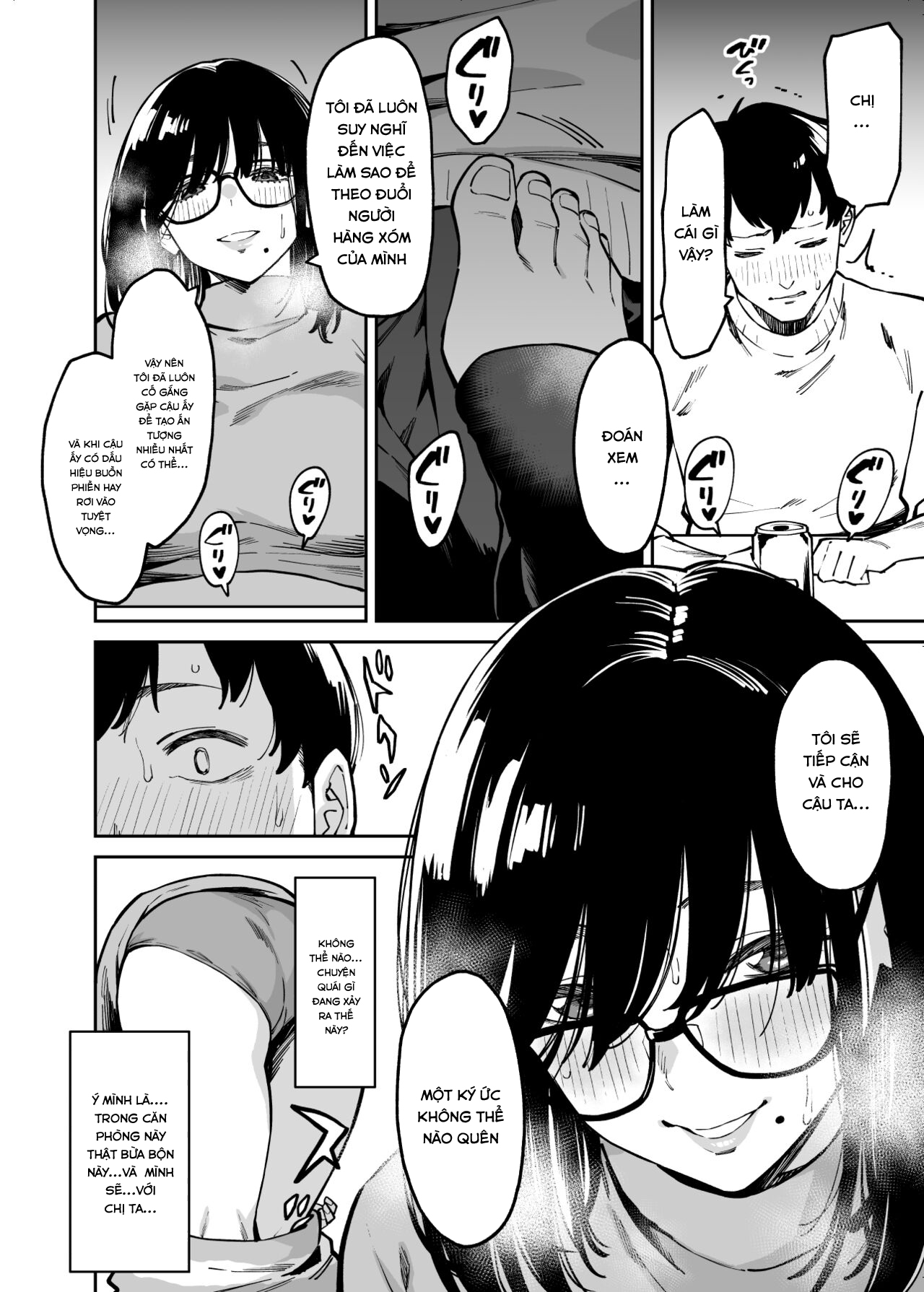 Đọc truyện hentai Câu chuyện được an ủi bởi người hàng xóm bừa bộn cạnh nhà - Oneshot