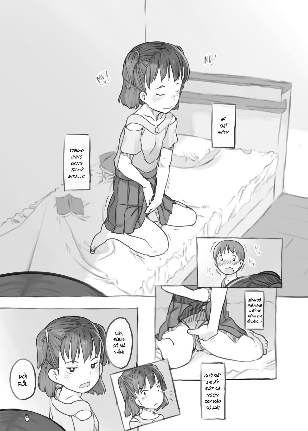 Đọc truyện hentai Fap cùng em gái - Chap 1
