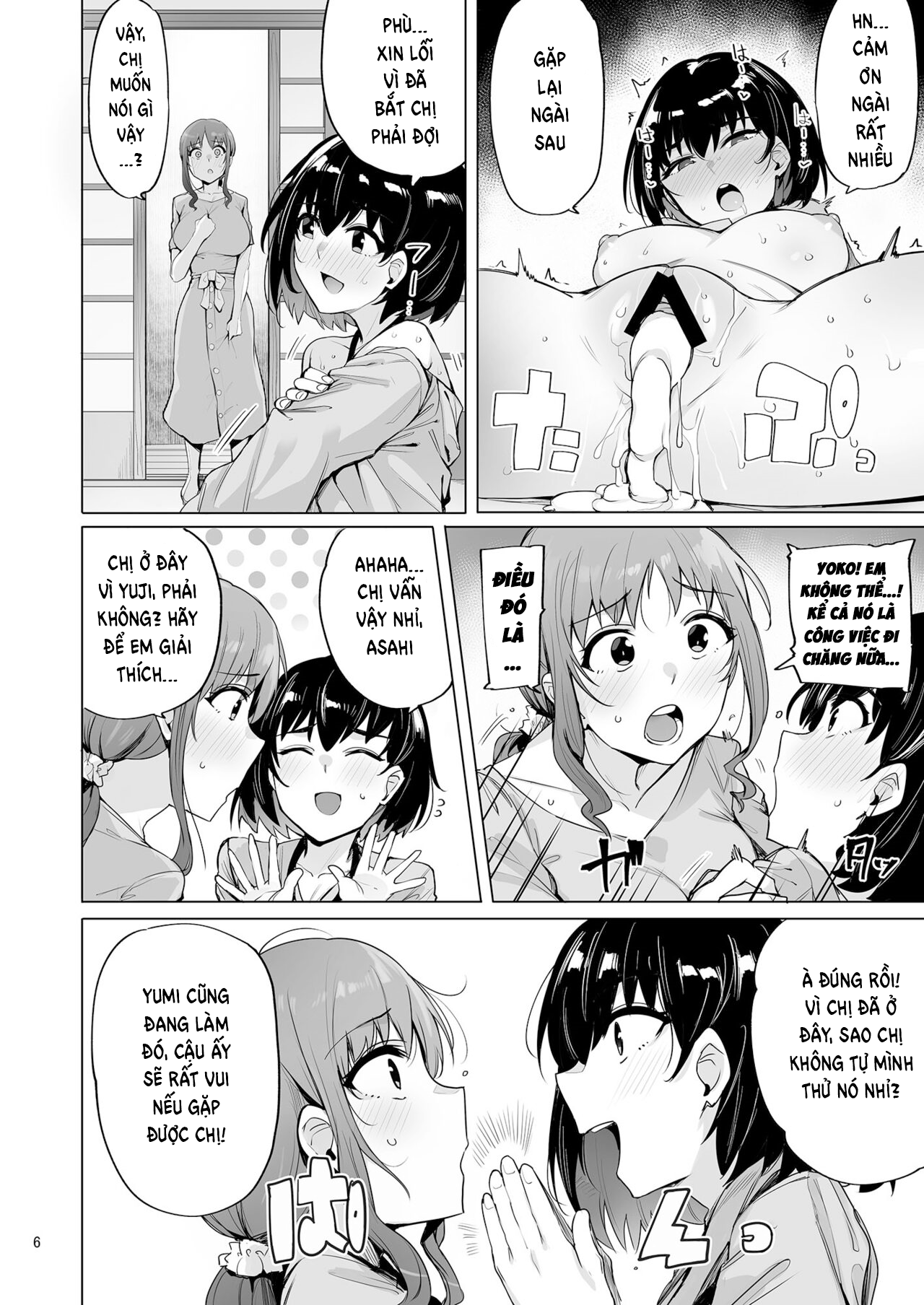Đọc truyện hentai Nhà trọ của 3 chị em nhà nghèo phục vụ kinh doanh - Chap 3