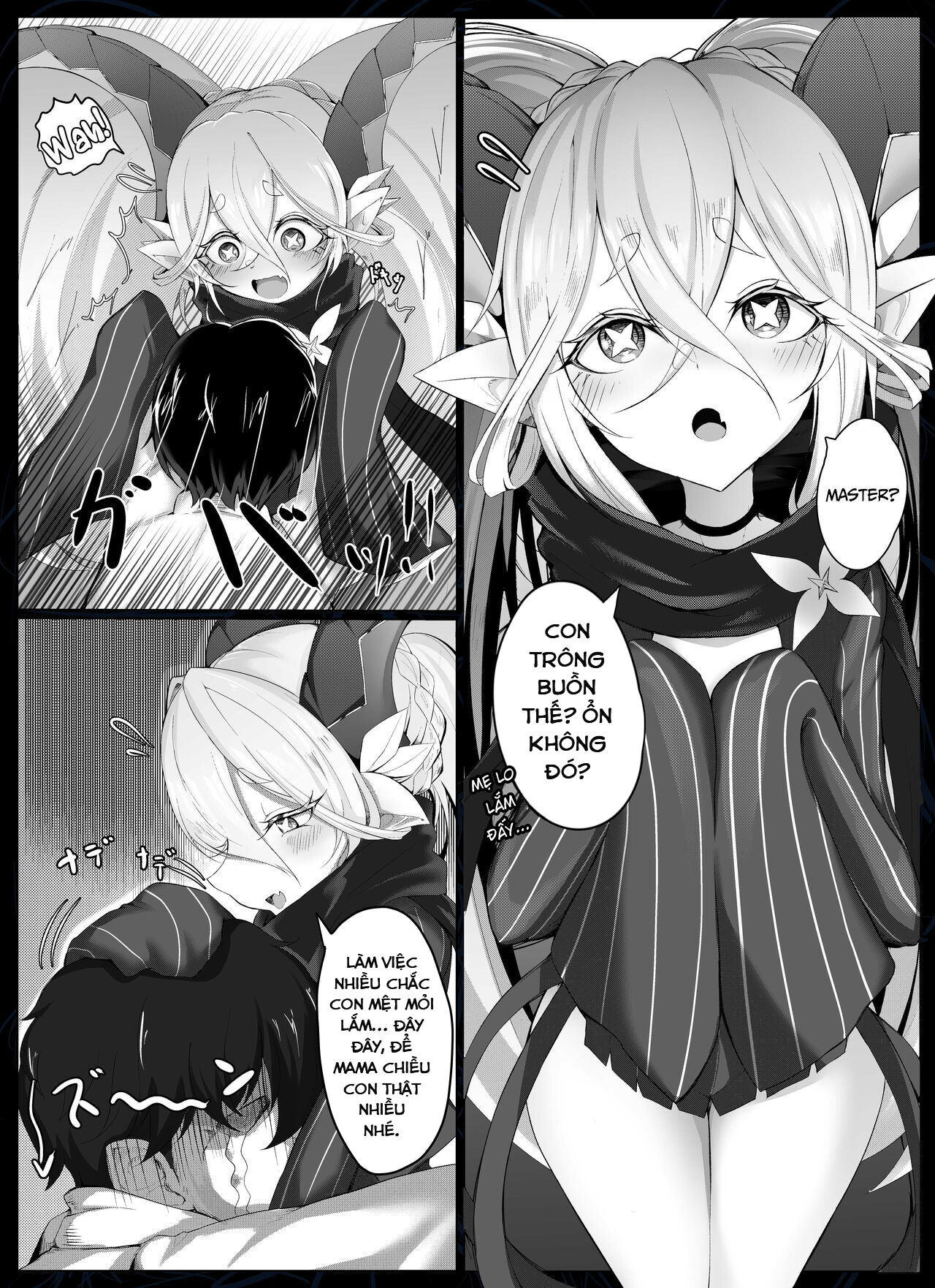 Đọc truyện hentai Tình mẫu tử của Tiamat - Oneshot